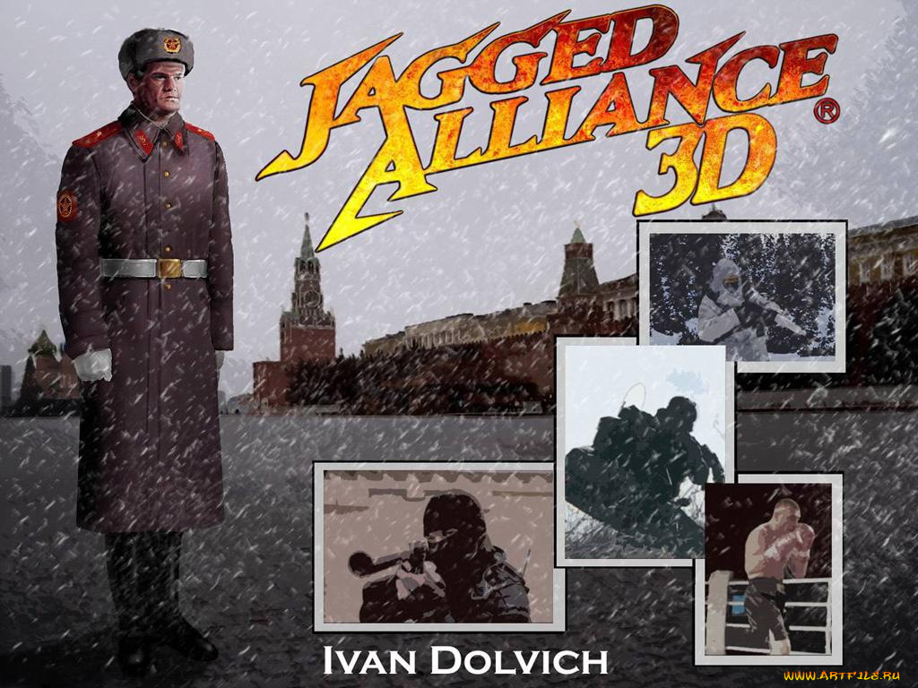 видео, игры, jagged, alliance, 3d