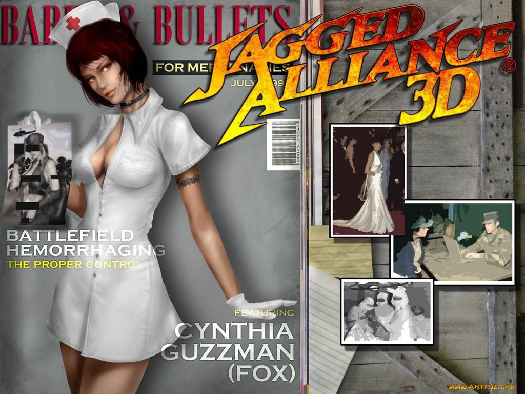 видео, игры, jagged, alliance, 3d