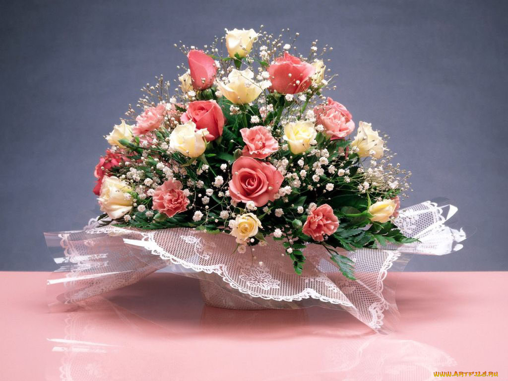 цветы, букеты, композиции