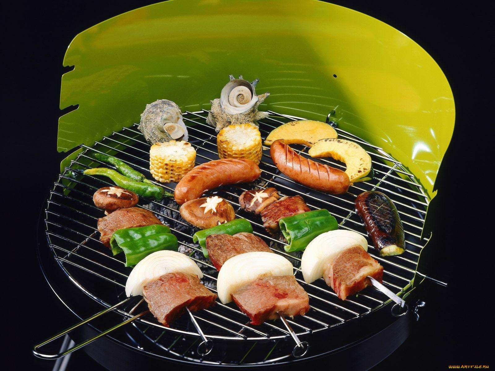 еда, шашлык, барбекю