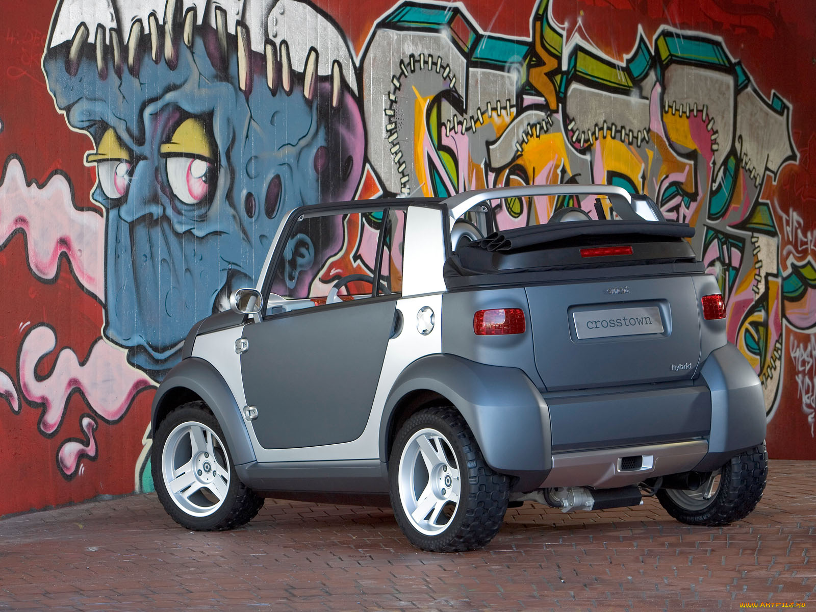 smart, crosstown, автомобили