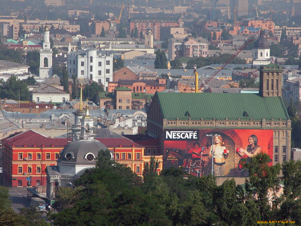 киев, подол, города, украина