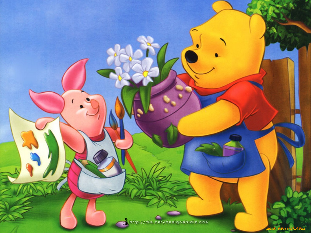 мультфильмы, winnie, the, pooh