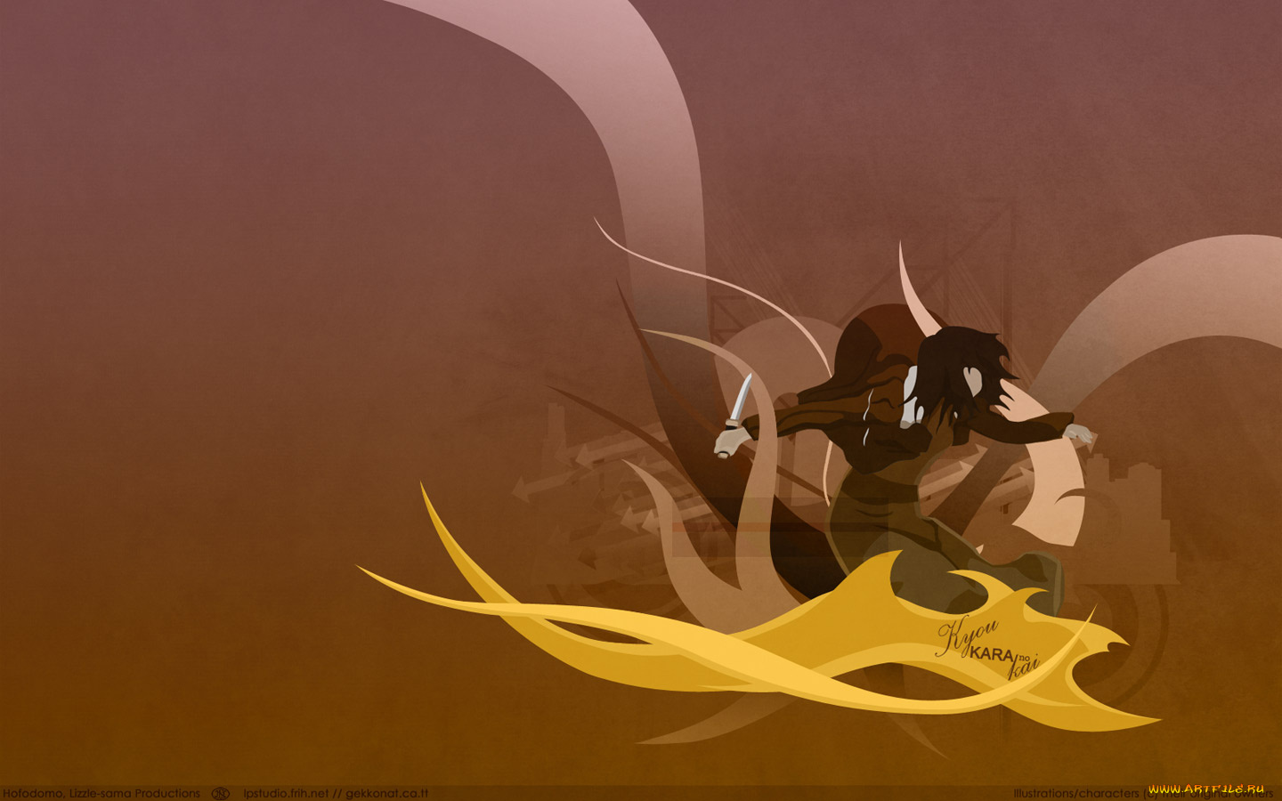 аниме, kara, no, kyokai