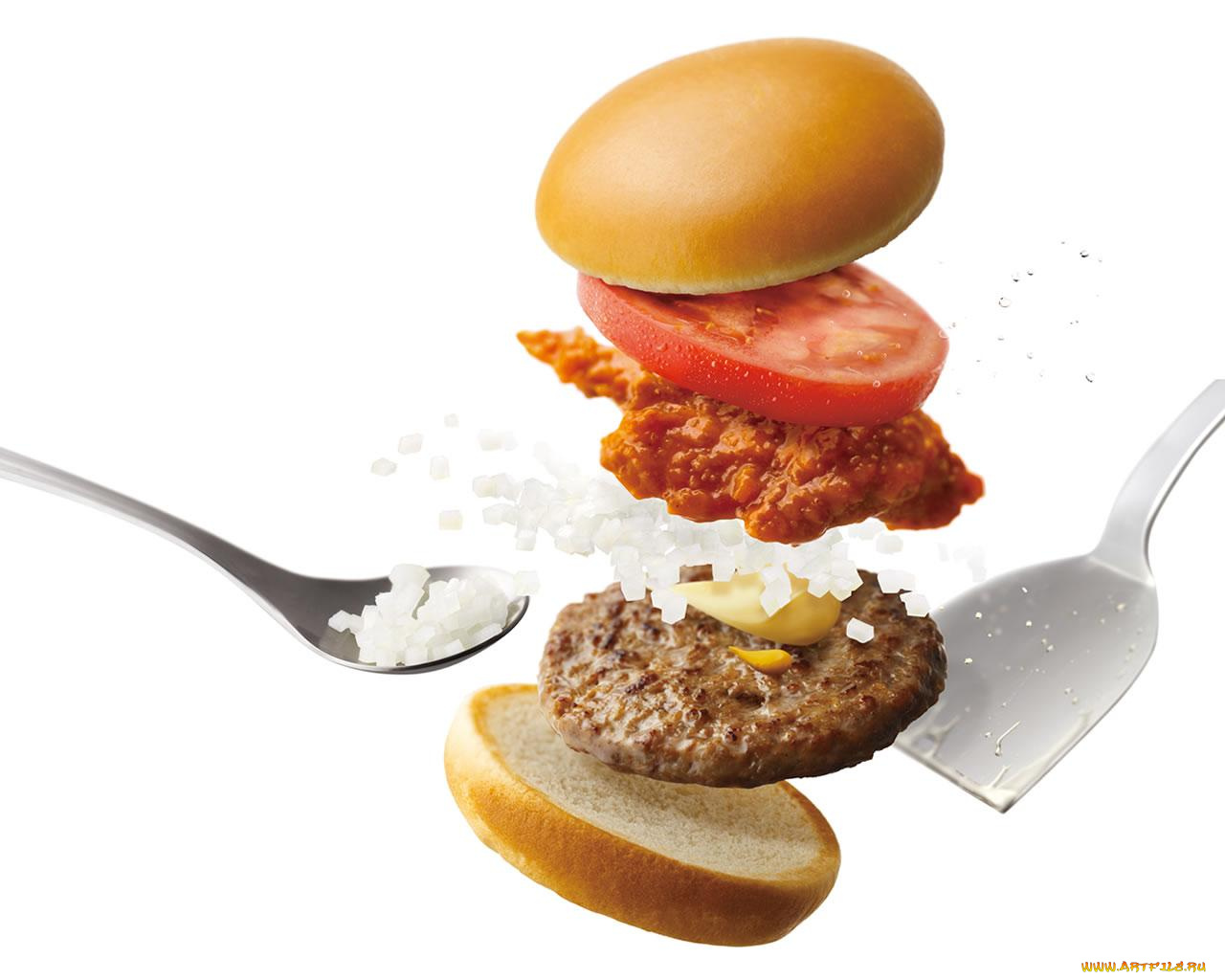 еда, бутерброды, гамбургеры, канапе