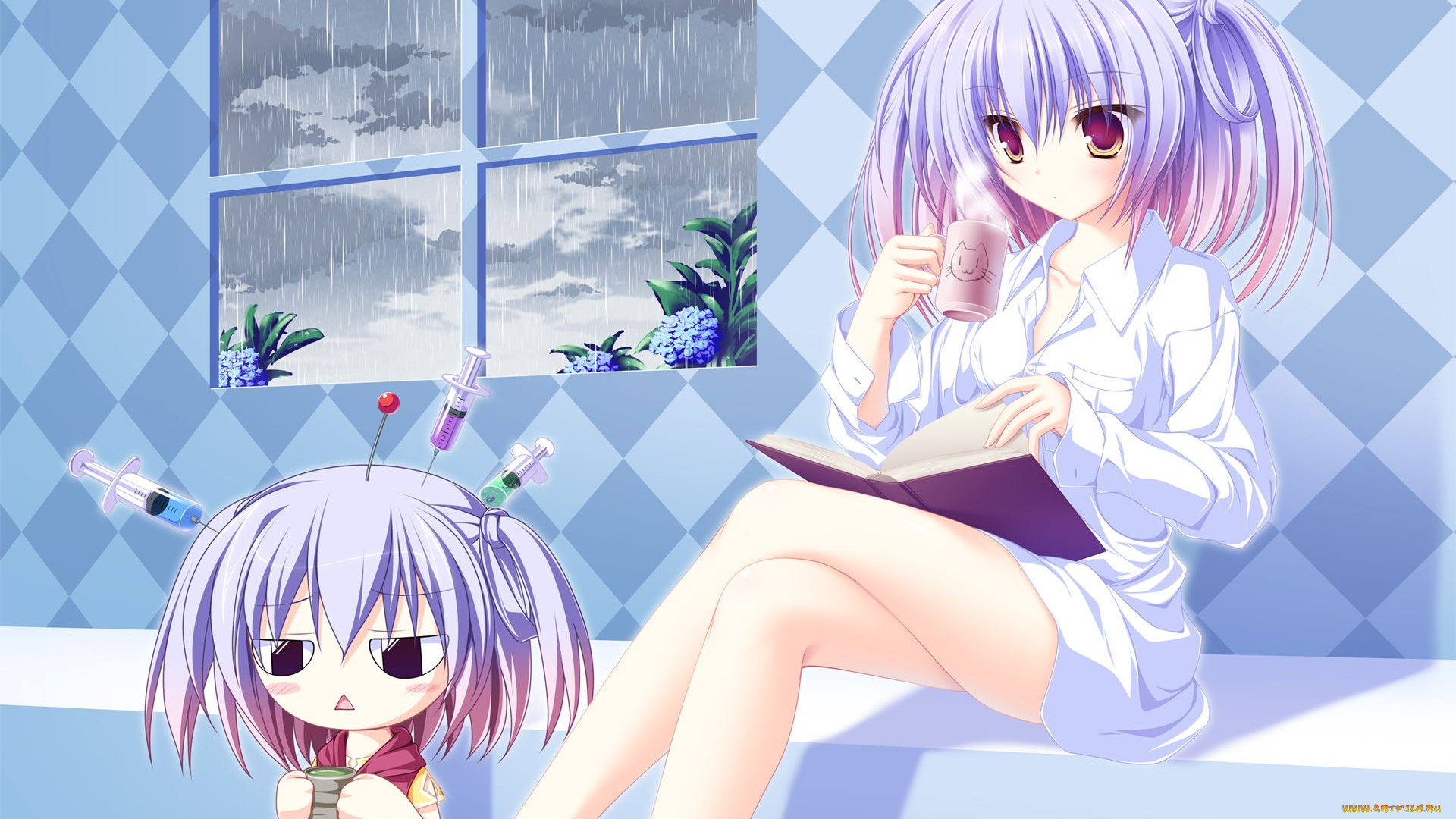 аниме, mikagami, mamizu