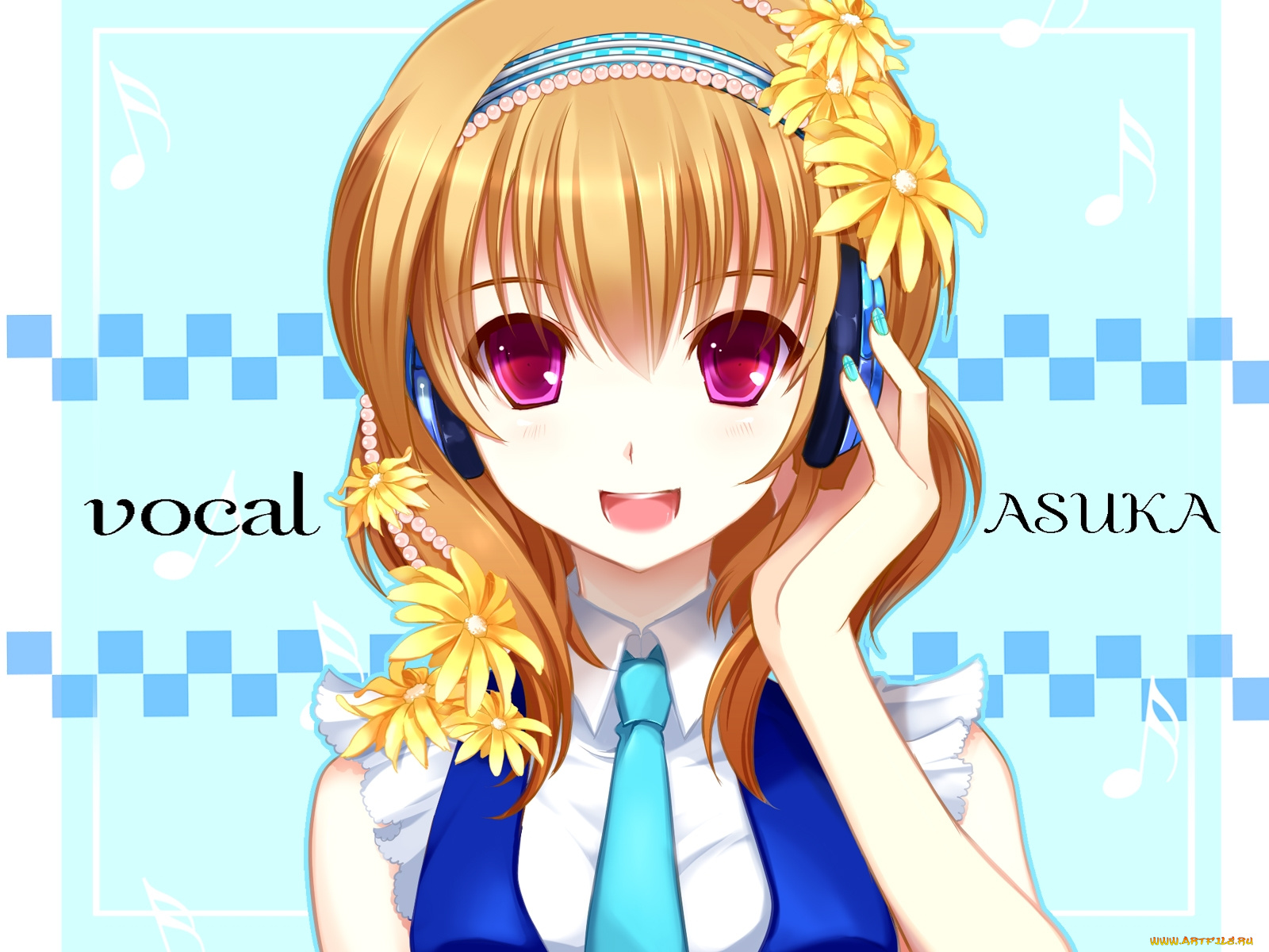 аниме, headphones, instrumental