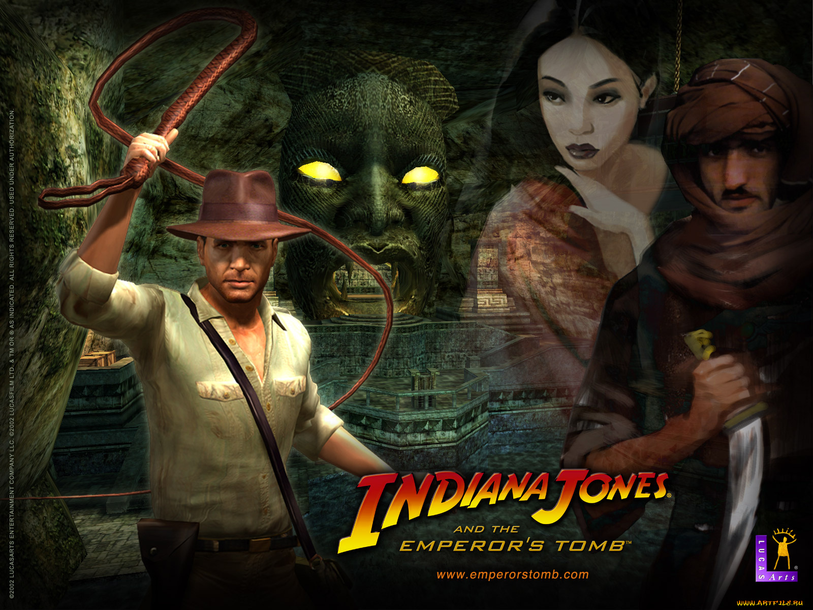 indiana, jones, and, the, emperor`s, tomb, видео, игры