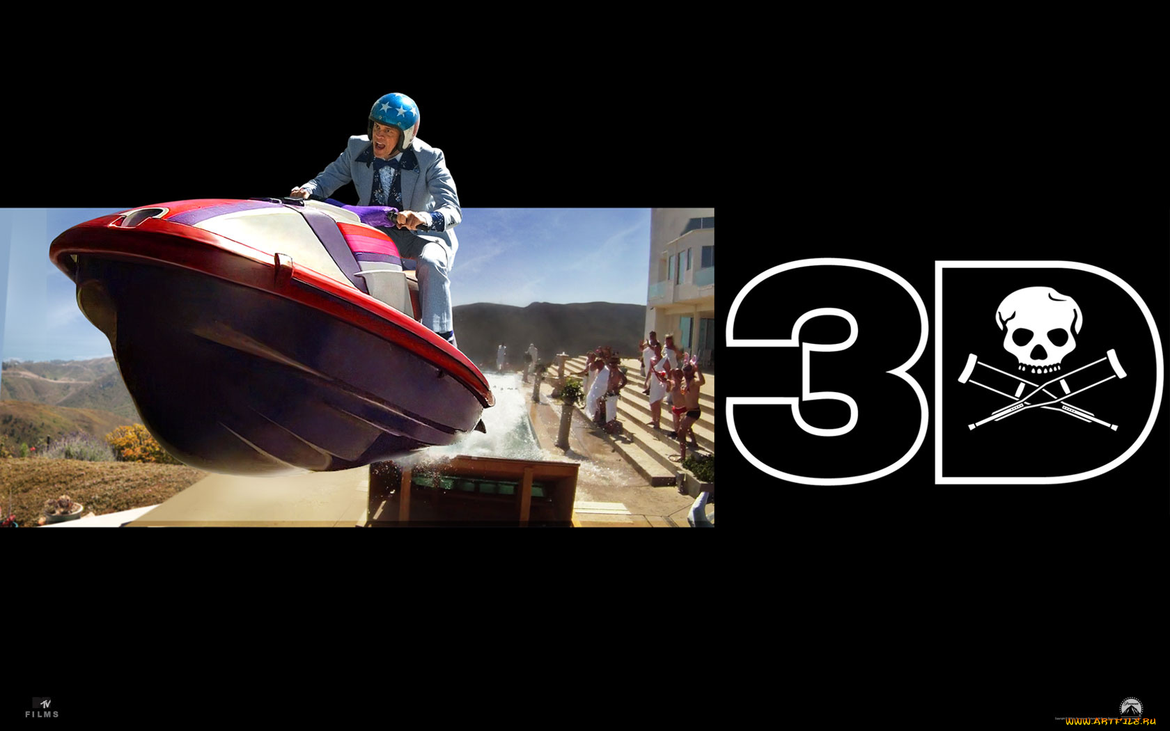 jackass, 3d, кино, фильмы