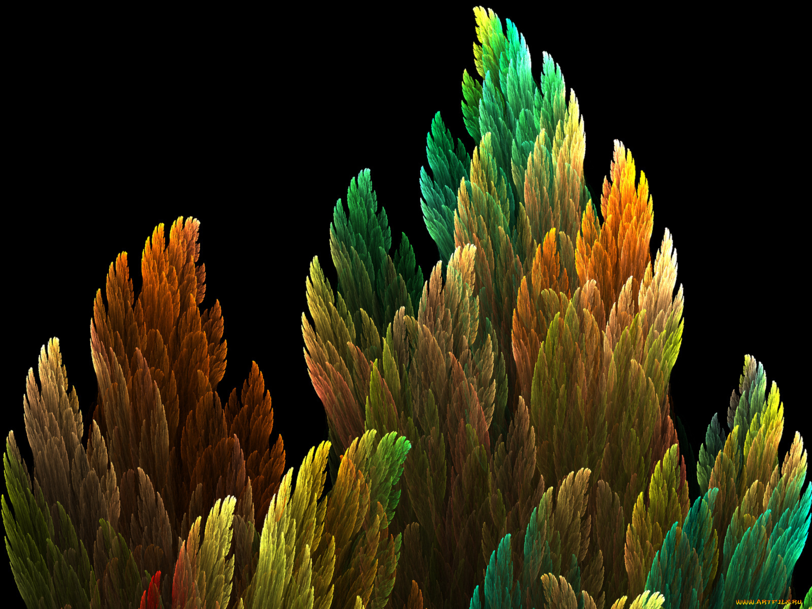 3д, графика, fractal, фракталы, абстракция, узор