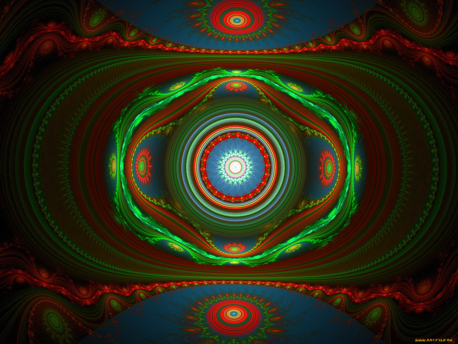 3д, графика, fractal, фракталы, абстракция, фон, тёмный