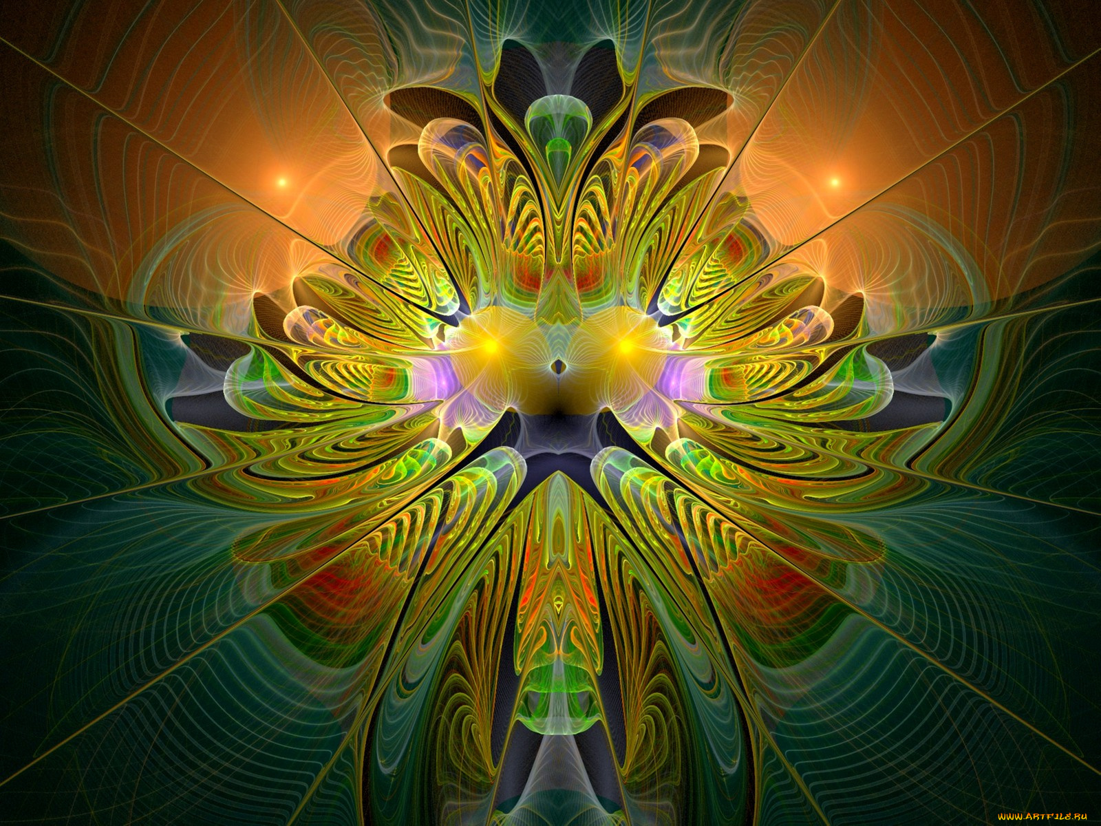 3д, графика, fractal, фракталы, фон, абстракция, тёмный, узор