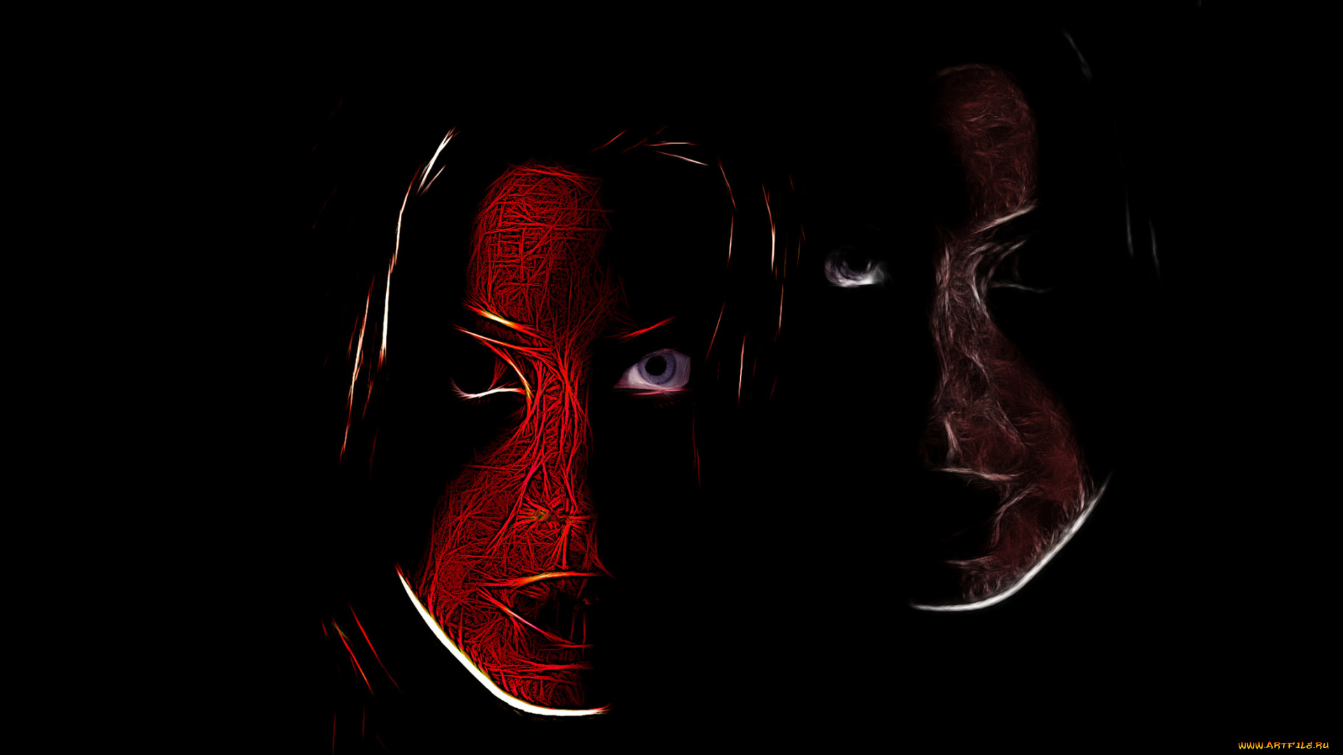 3д, графика, 3d, eyes, глаза, лица