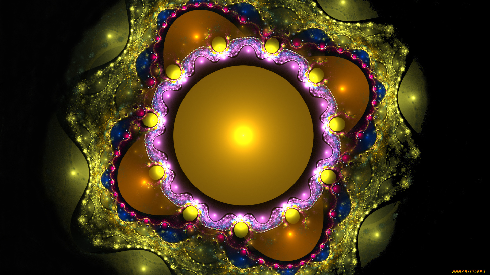 3д, графика, fractal, фракталы, абстракция, узор