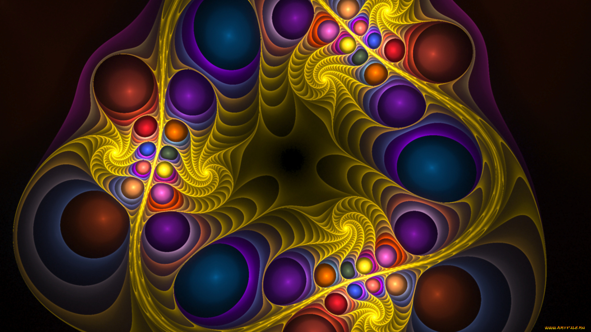 3д, графика, fractal, фракталы, абстракция