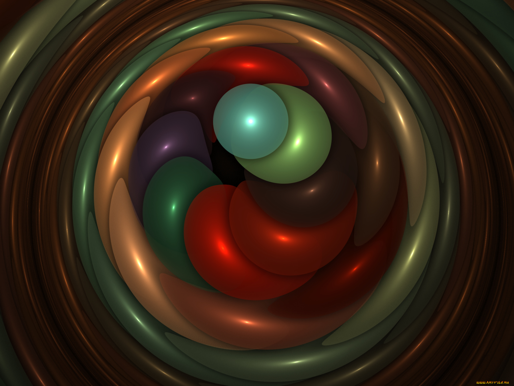 3д, графика, fractal, фракталы, абстракция