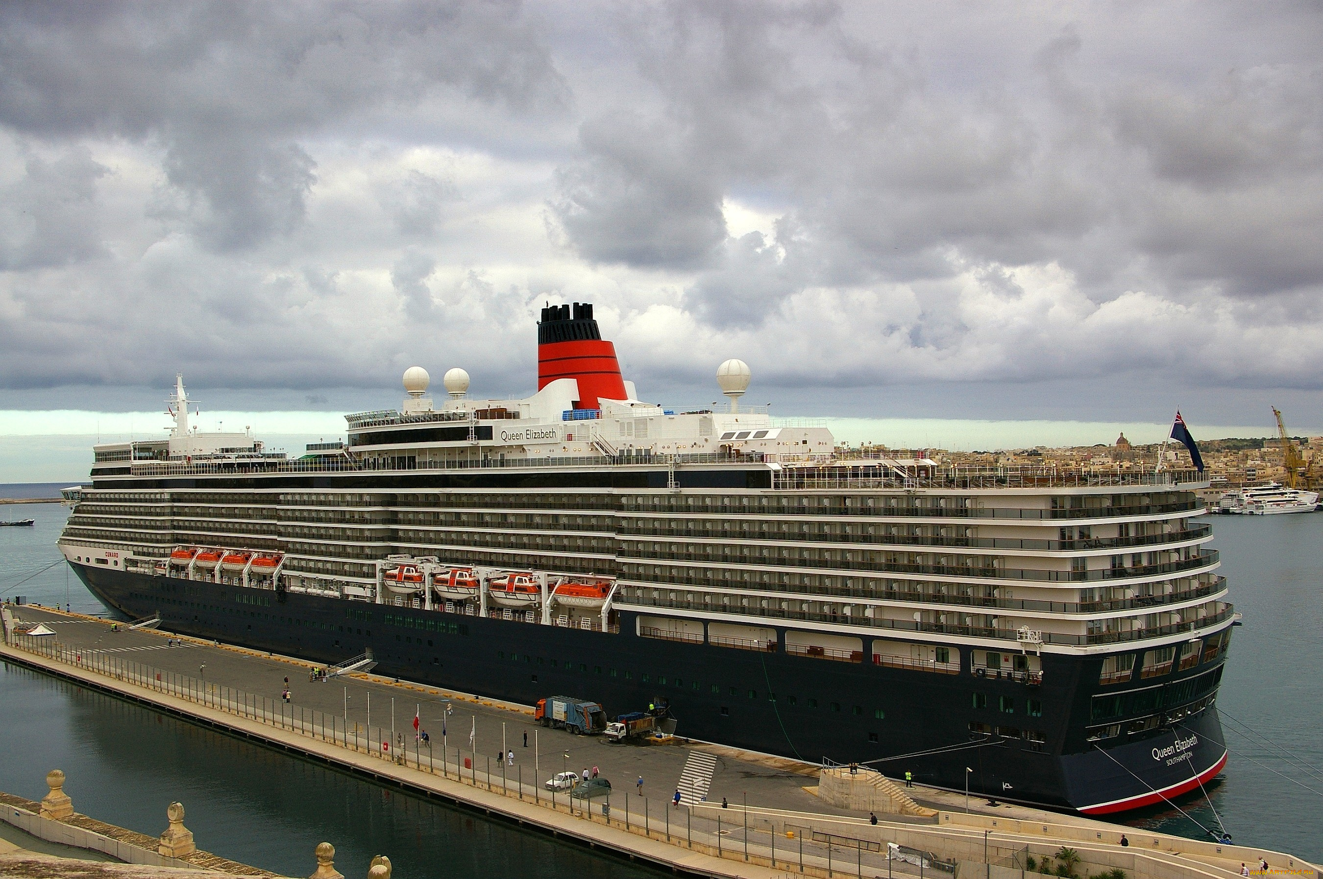 корабли, лайнеры, круиз, большой