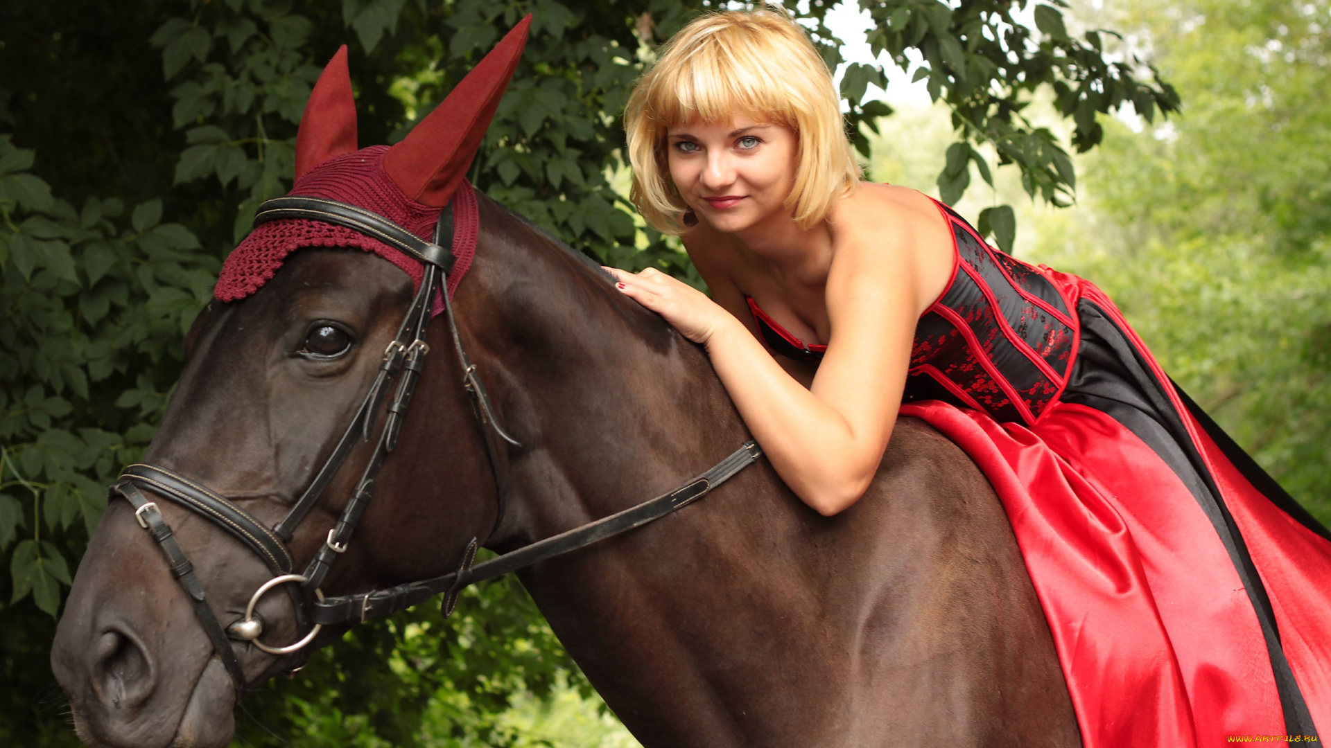 -Unsort, Блондинки, девушки, unsort, блондинки, конь, лошадь, наездница, всадница