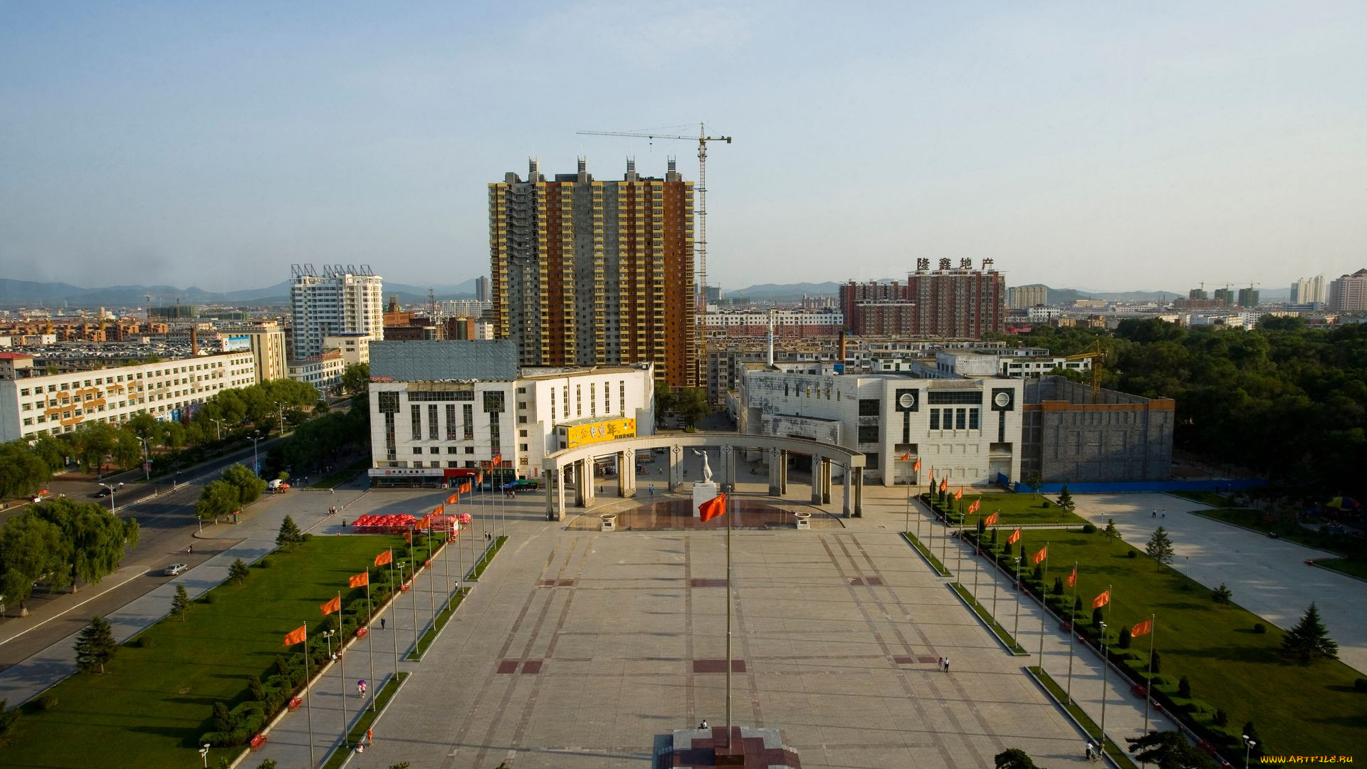 города, улицы, площади, набережные, дома, площадь