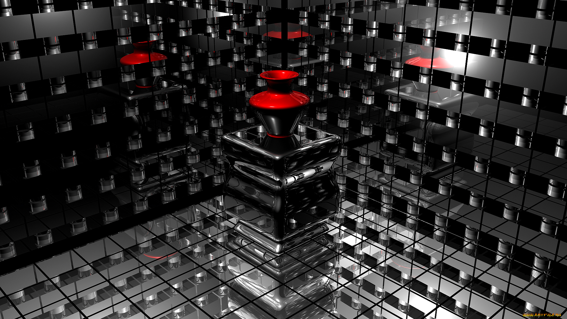 3д, графика, другое, узор, цвета, фон