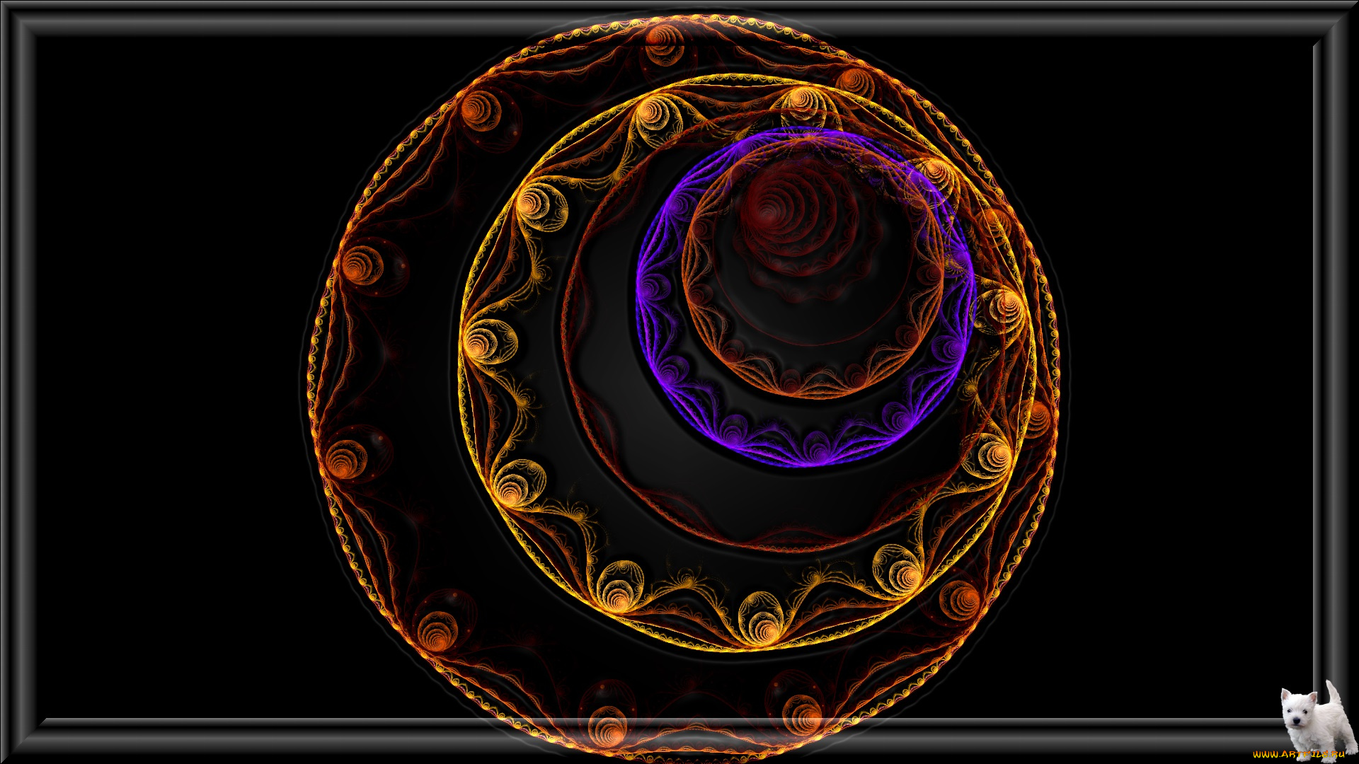 3д, графика, fractal, фракталы, узор, цвета, фон