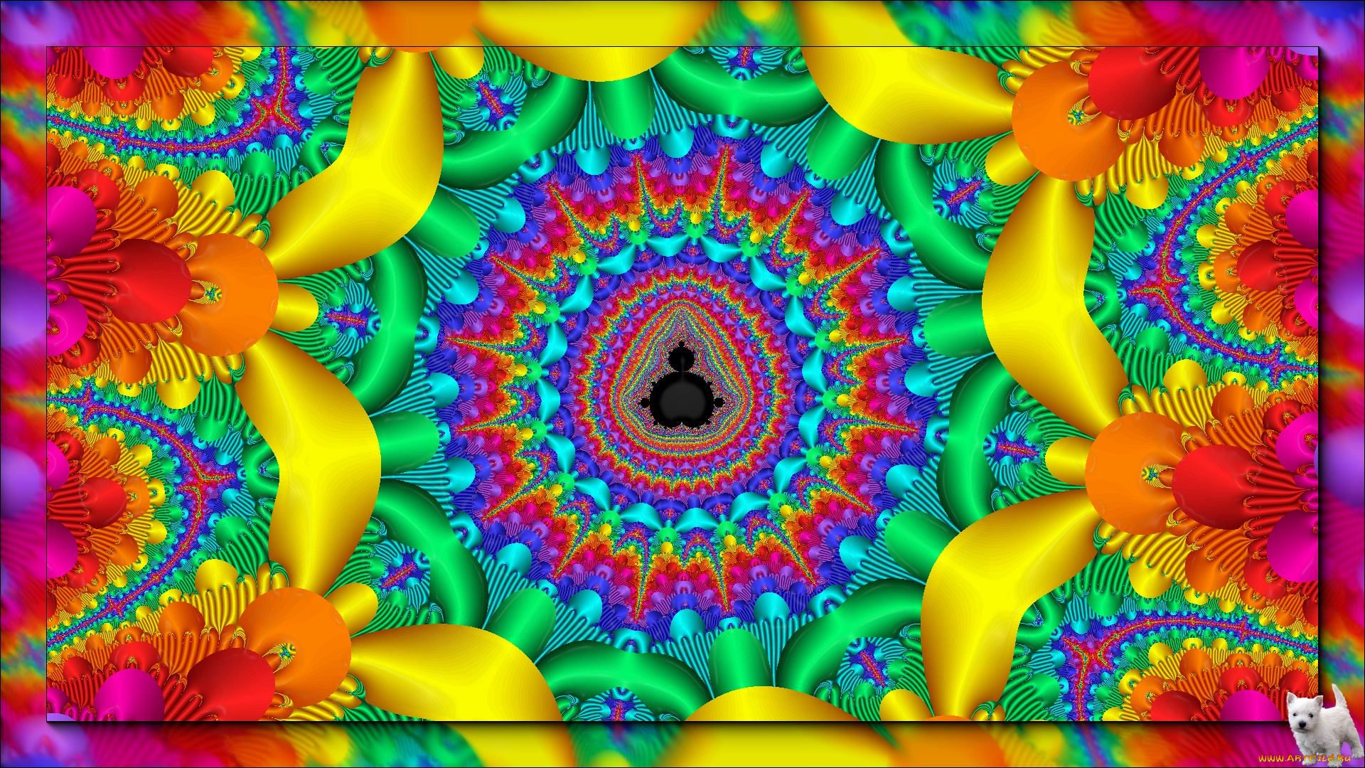 3д, графика, fractal, фракталы, узор, цвета, фон