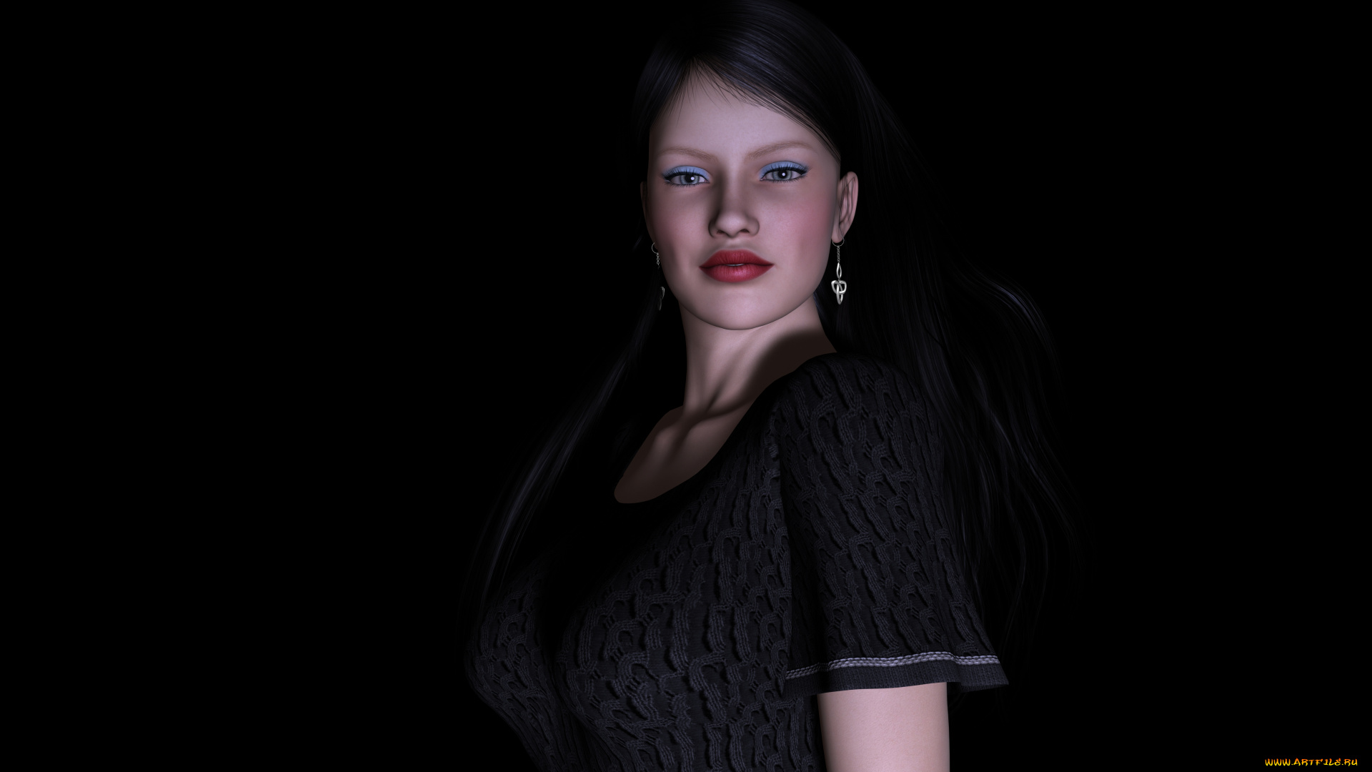 3д, графика, people, люди, взгляд