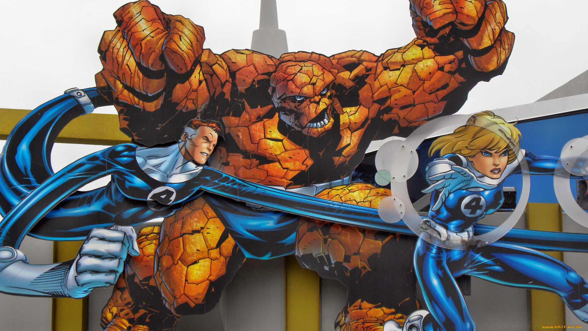 fantastic, four, рисованные, комиксы, персонажи, комикс, рисунок, фантастическая, четверка