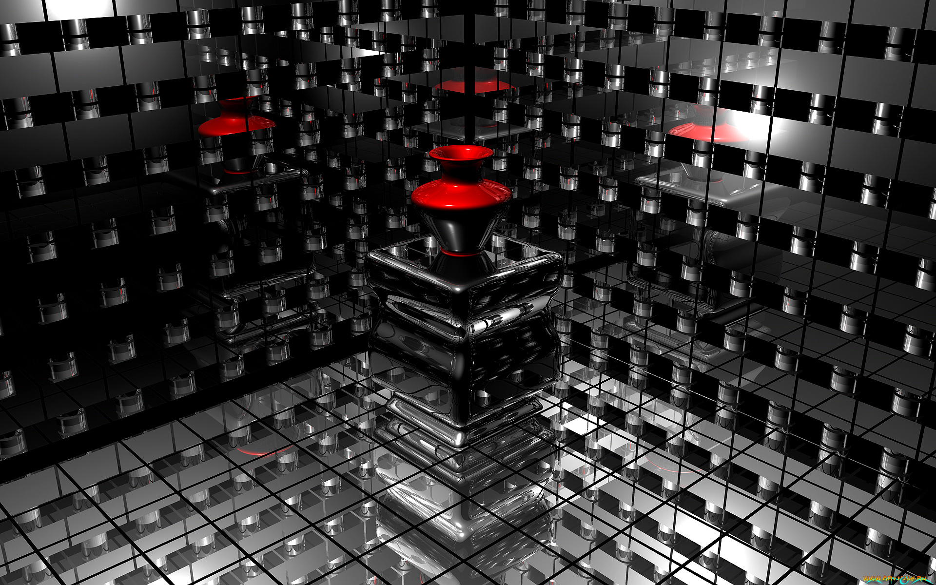 3д, графика, другое, узор, цвета, фон