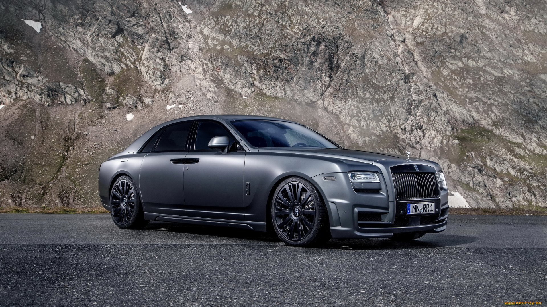 2014, rolls-royce, ghost, , spofec, автомобили, rolls-royce, тюнинг, серый, ghost
