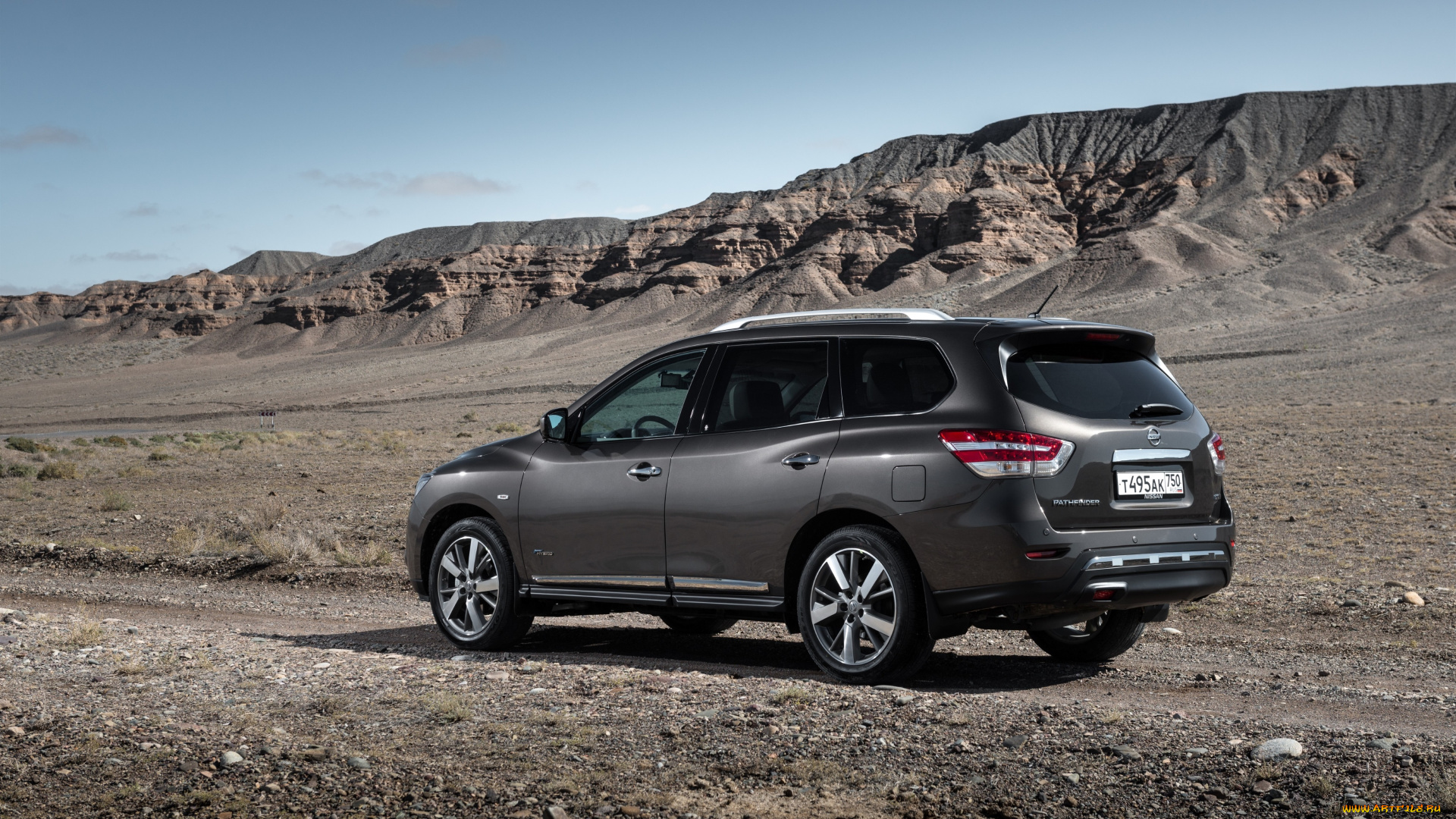 автомобили, nissan, datsun, pathfinder, hybrid, ru-spec, r52, 2014, г, темный