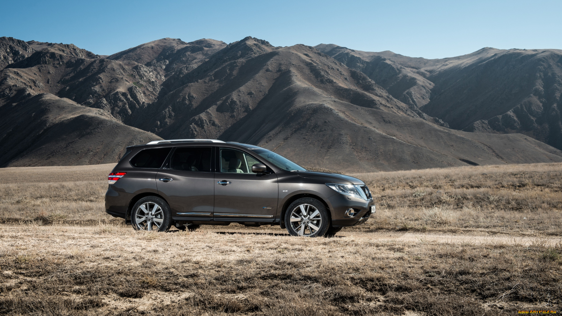 автомобили, nissan, datsun, r52, 2014, г, темный, ru-spec, hybrid, pathfinder