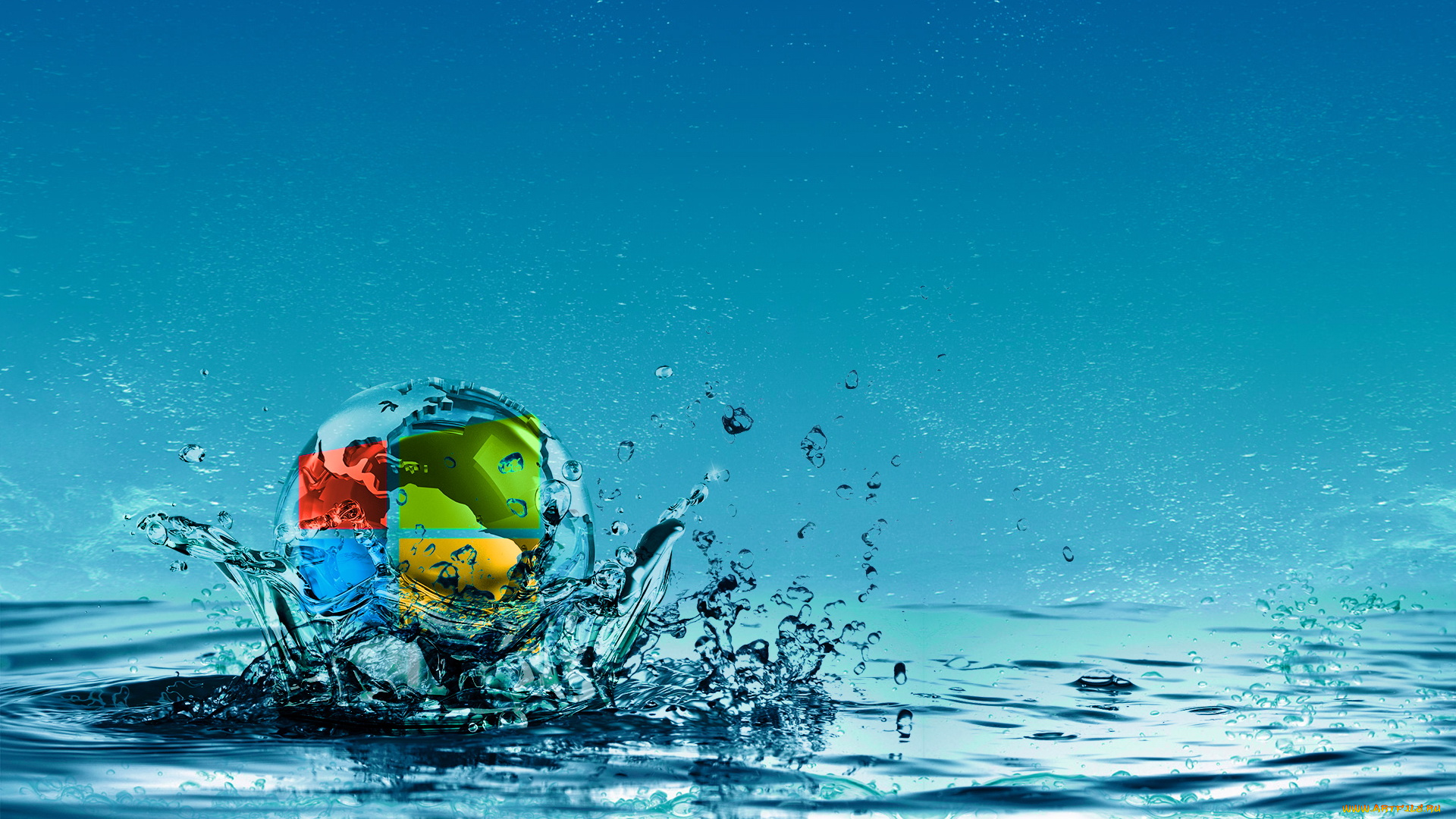 разное, компьютерный, дизайн, windows, узор, эмблема, брызги, операционная, система