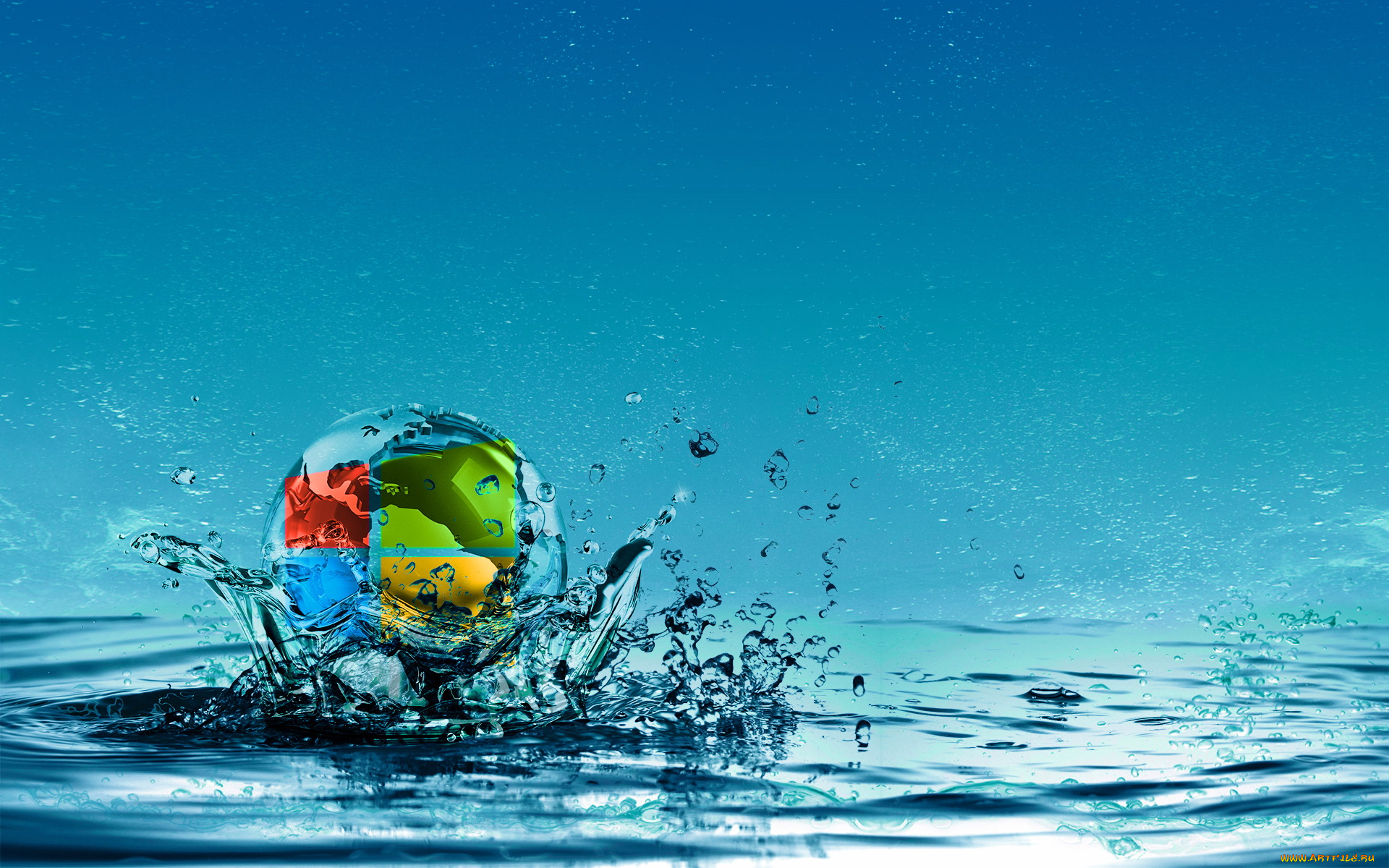 разное, компьютерный, дизайн, windows, узор, эмблема, брызги, операционная, система