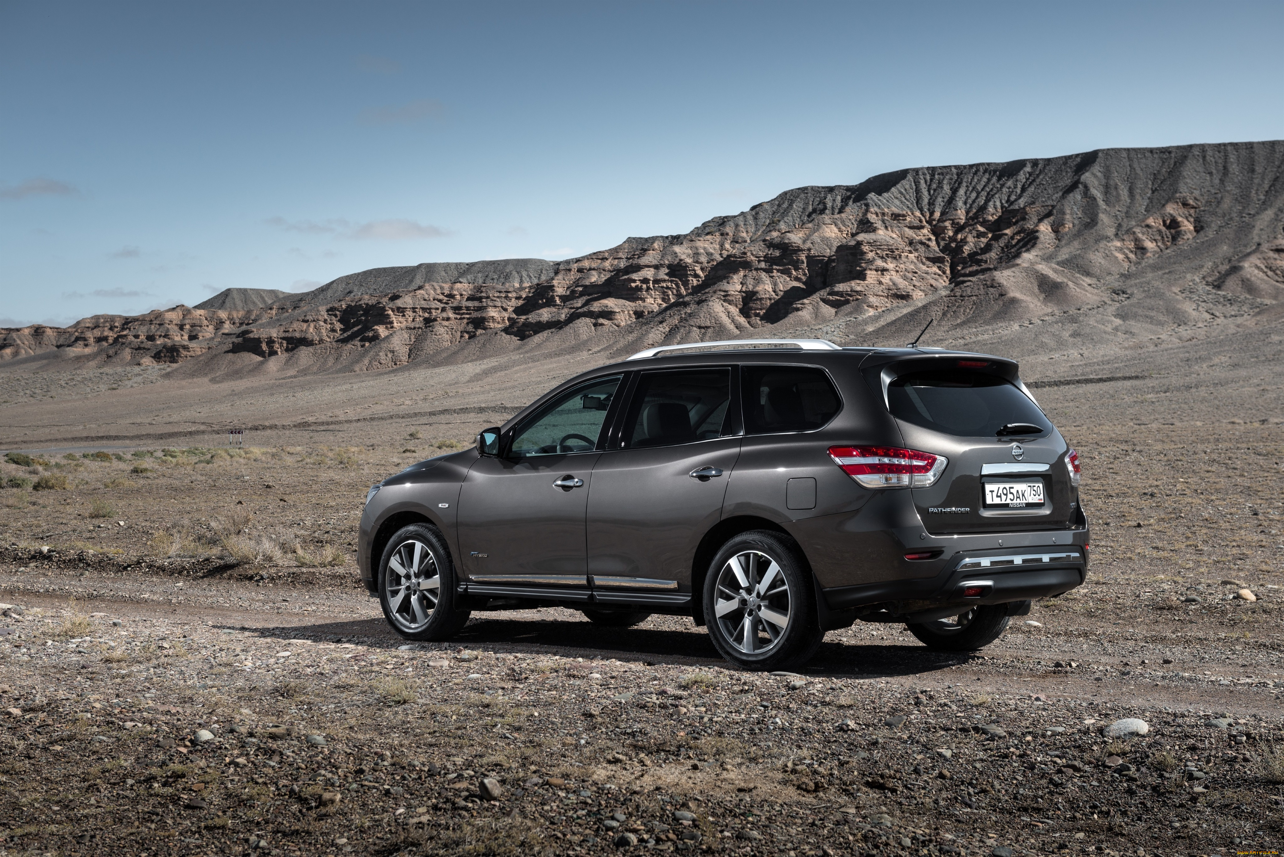 автомобили, nissan, datsun, pathfinder, hybrid, ru-spec, r52, 2014, г, темный