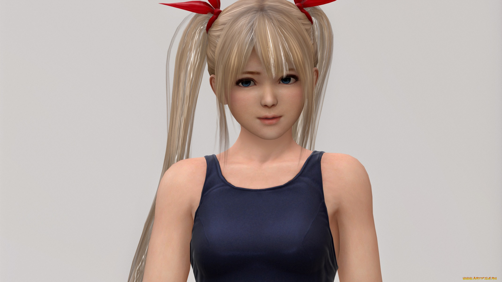 3д, графика, аниме, , anime, фон, взгляд, девушка