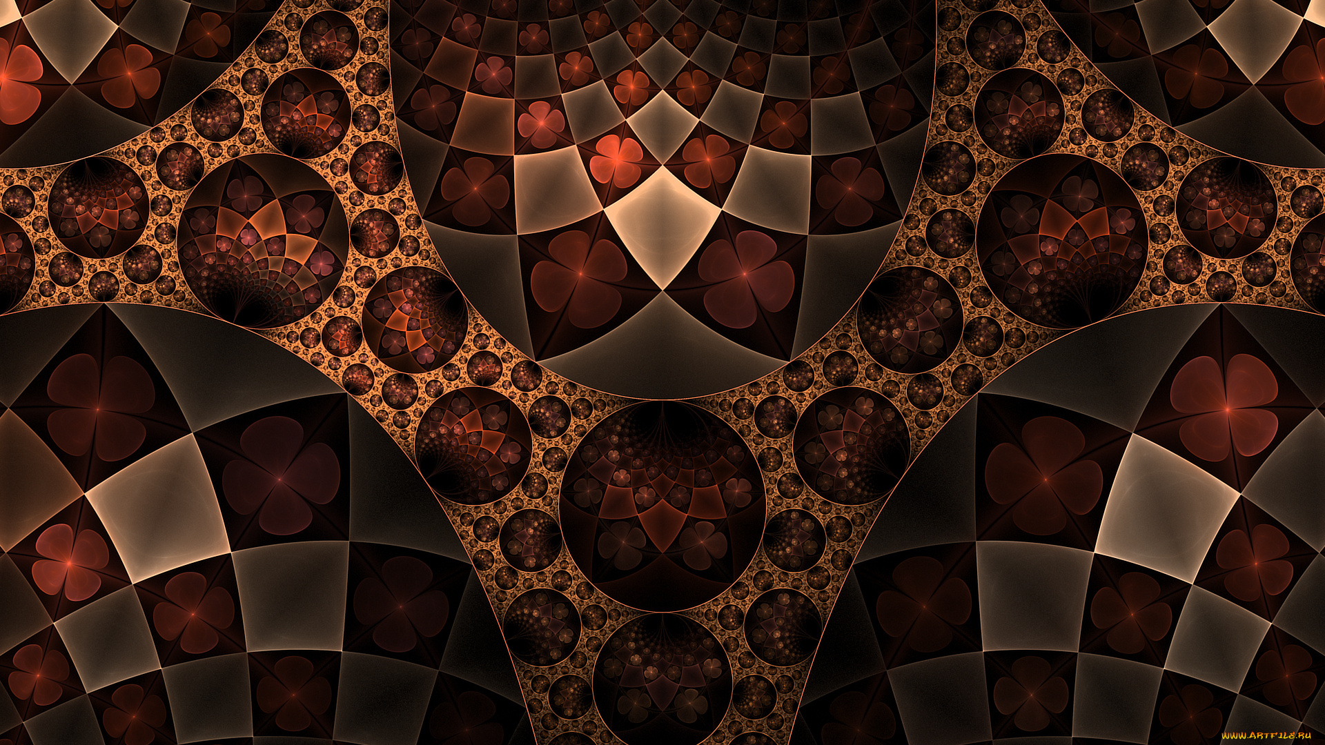 3д, графика, фракталы, , fractal, цвета, фон, узор