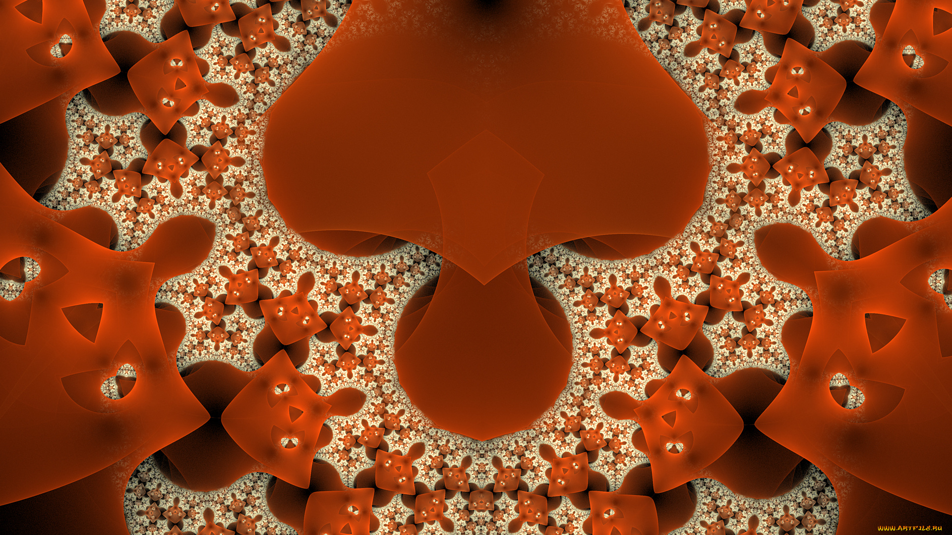 3д, графика, фракталы, , fractal, узор, фон, цвета