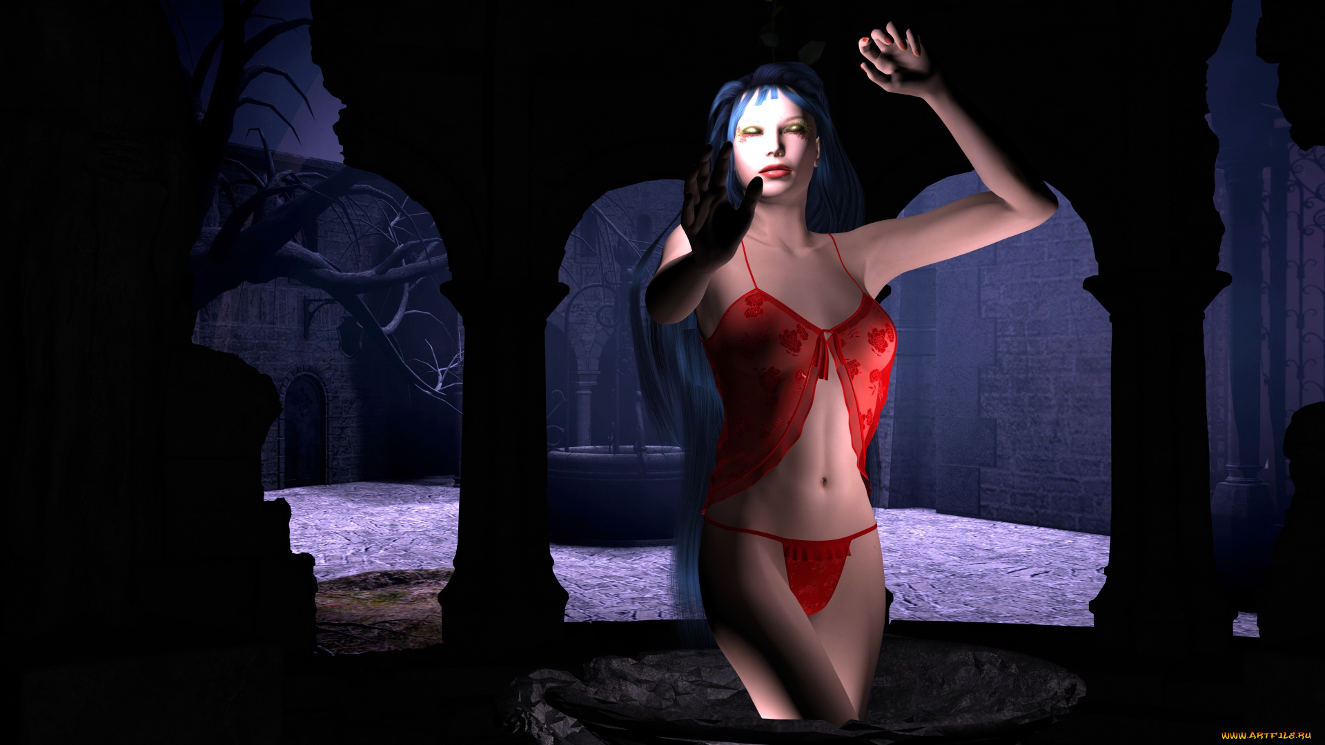 3д, графика, люди, , people, фон, взгляд, девушка