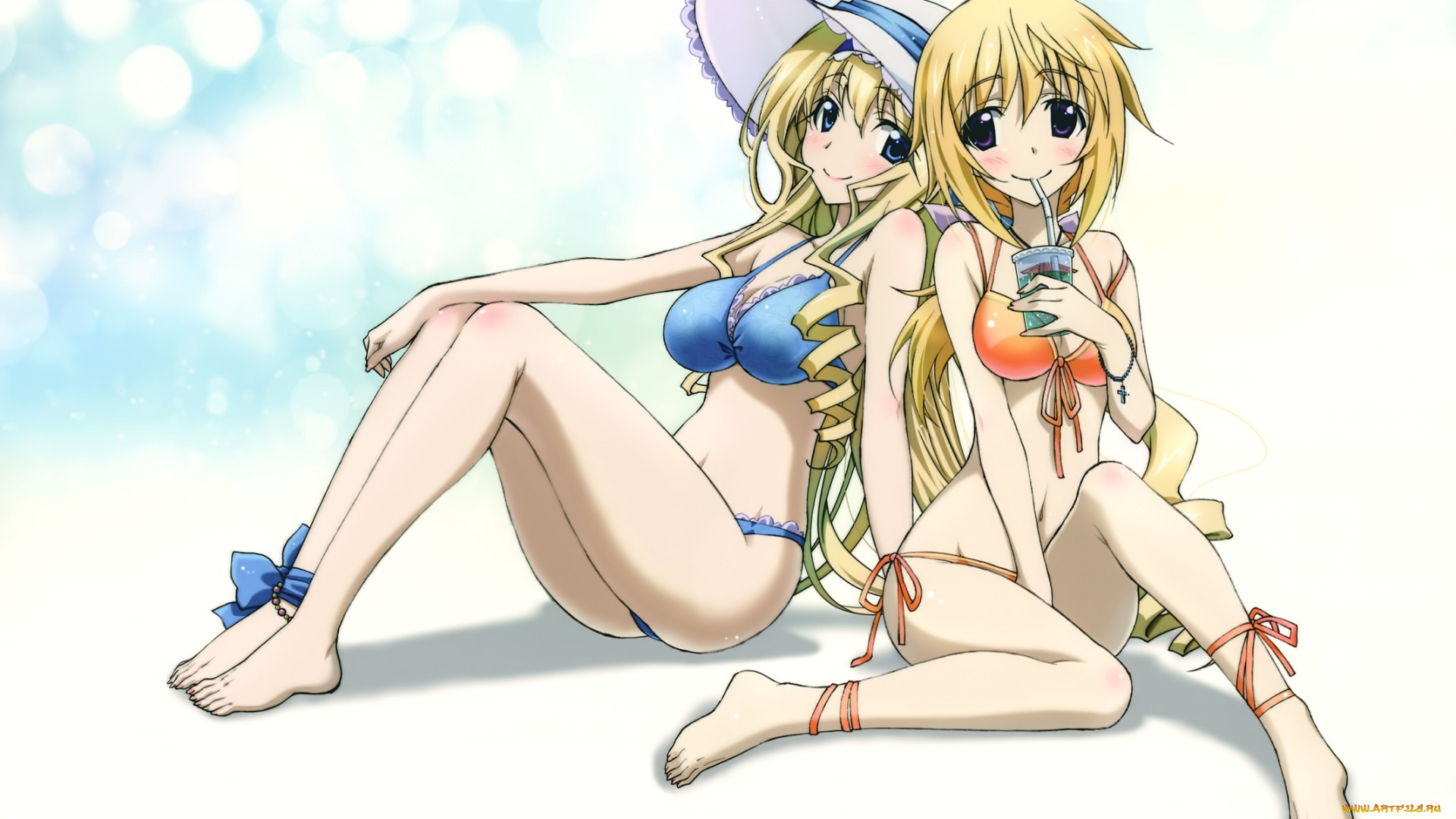 аниме, infinite, stratos, tagme, artist, charlotte, dunois, девушки, арт, cecilia, alcott, infinite, stratos