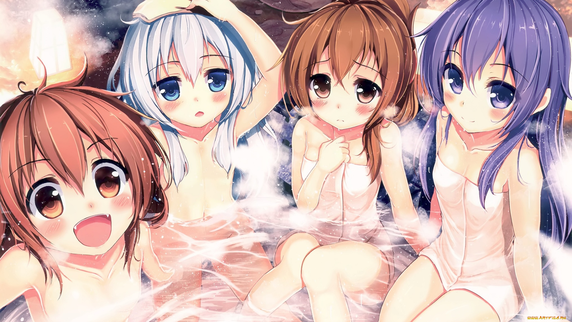 аниме, kantai, collection, ikazuchi, hibiki, kancolle, akatsuki, девочки, арт, kantai, collection, akabane, zebrasmise, inazuma