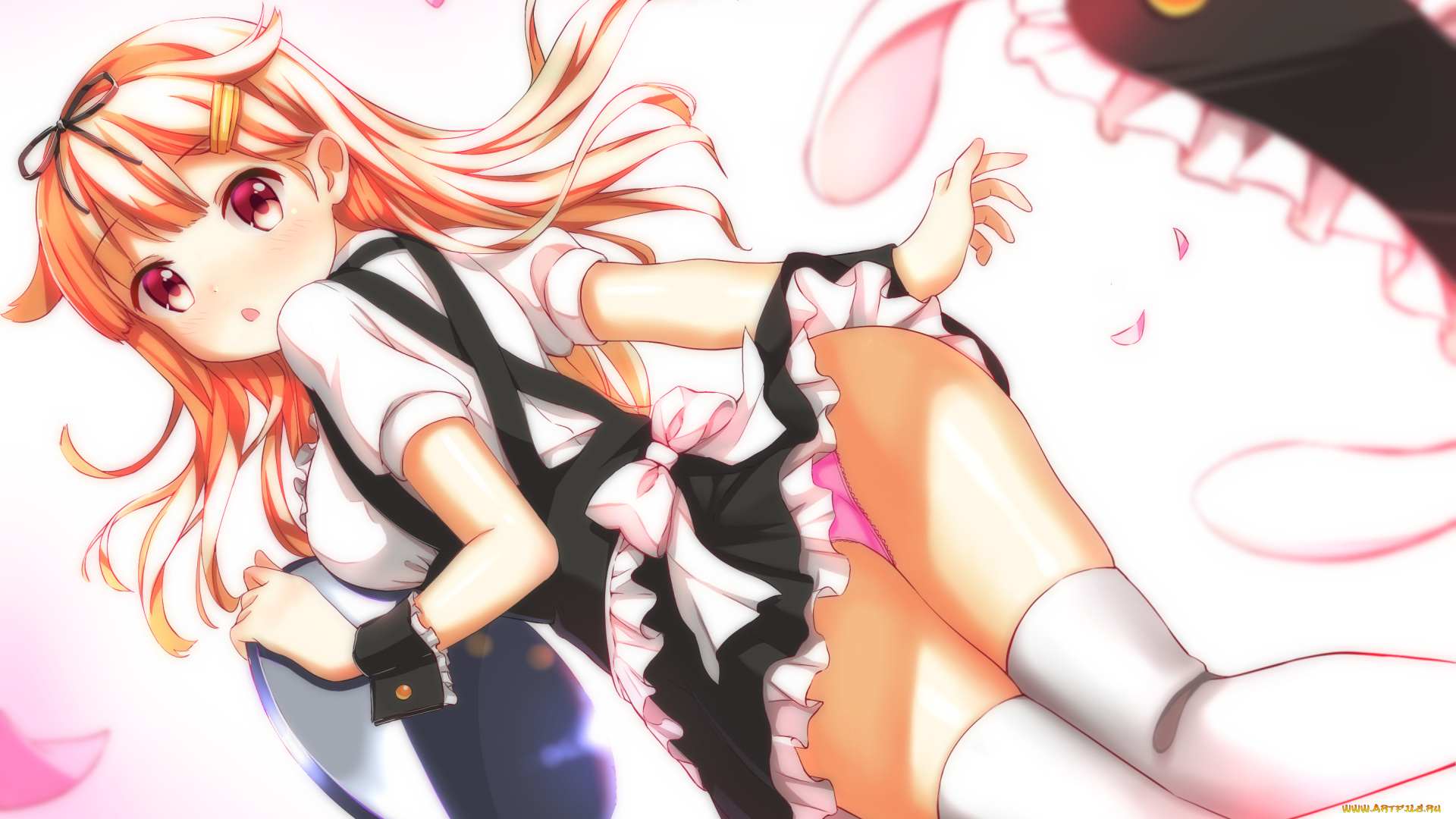 аниме, kantai, collection, kantai, collection, арт, kancolle, yuudachi, ezoshika, девочка