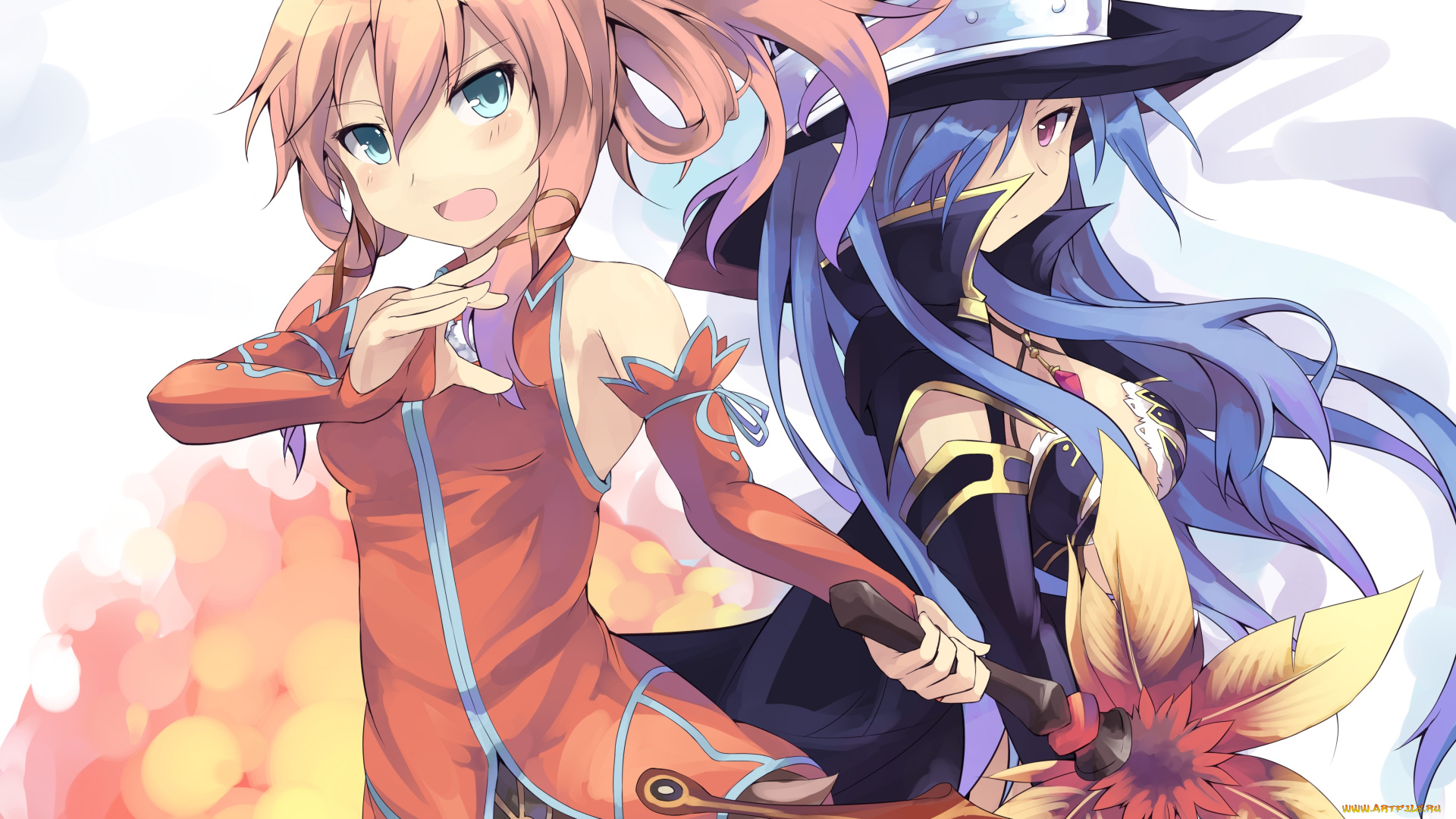 аниме, unknown, , другое, fatima, althea, девушки, арт, luminous, arc