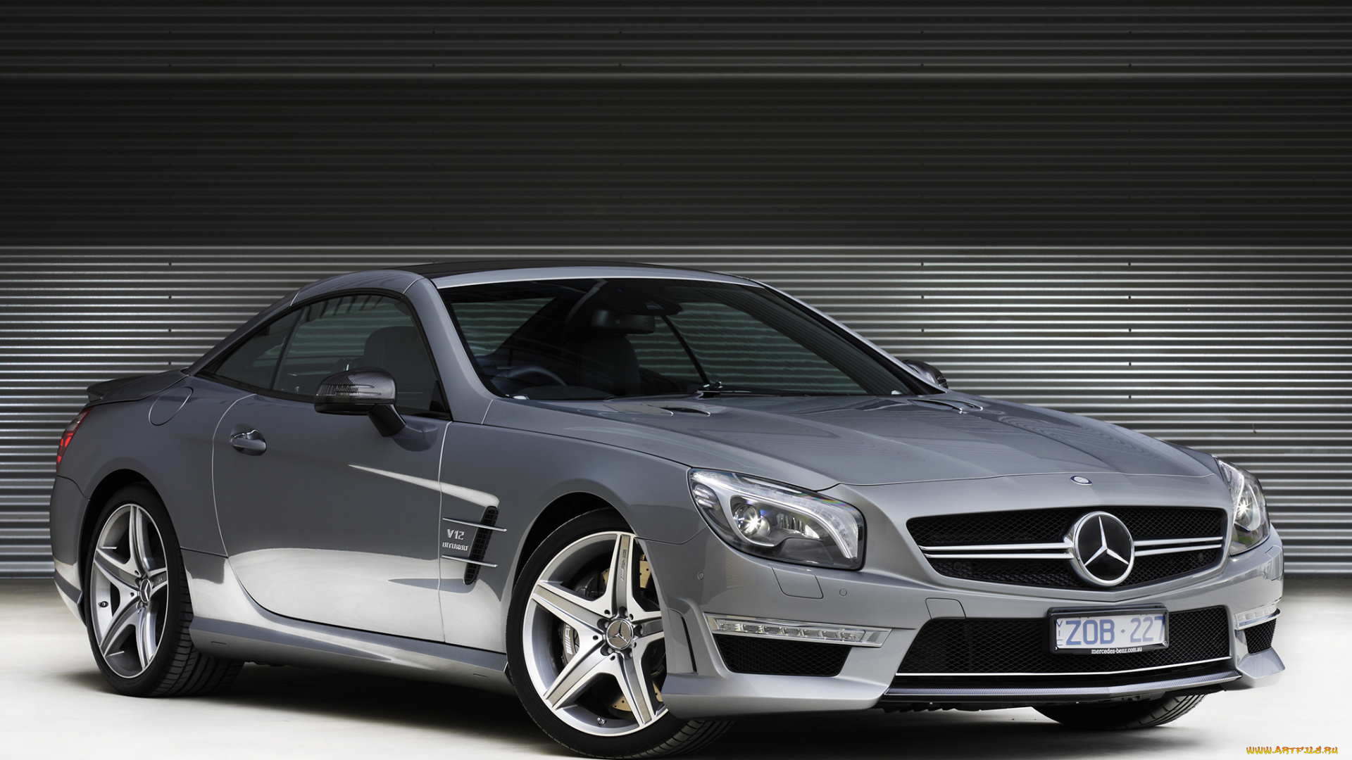 автомобили, mercedes-benz, sl, 65, amg, au-spec, r231, 2012г, серый