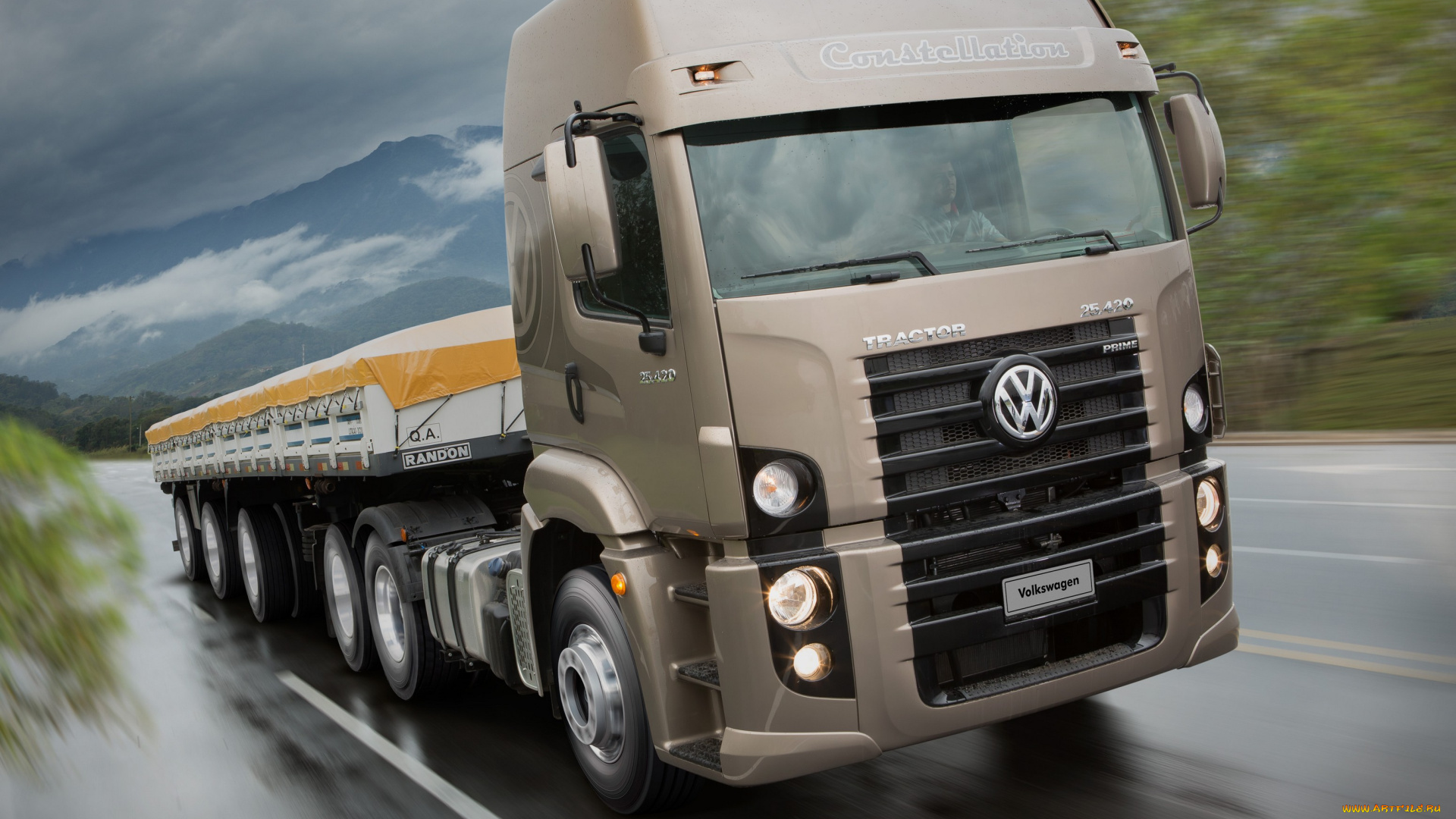 автомобили, volkswagen, constellation, tractor, 25-420