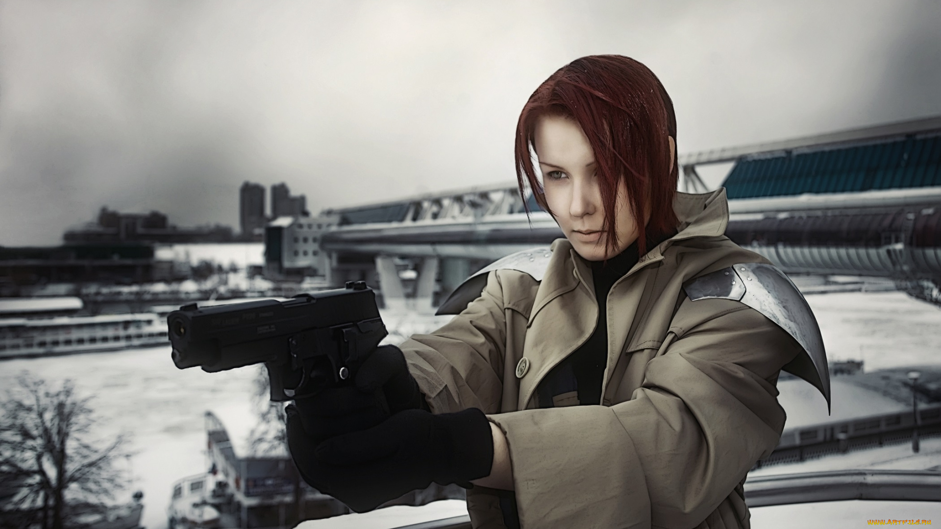 разное, cosplay, , косплей, катце, пистолет, клин, любви