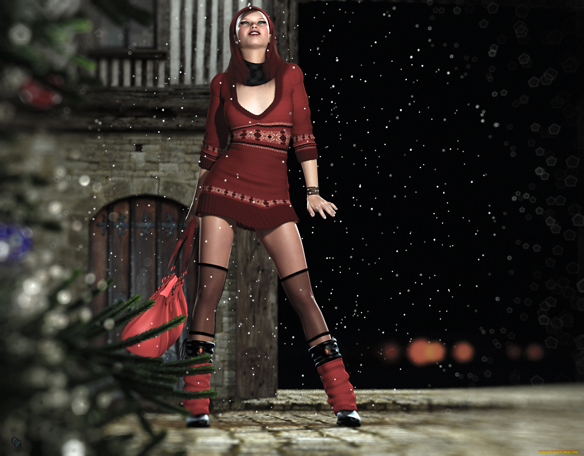 3д, графика, люди, , people, фон, взгляд, девушка