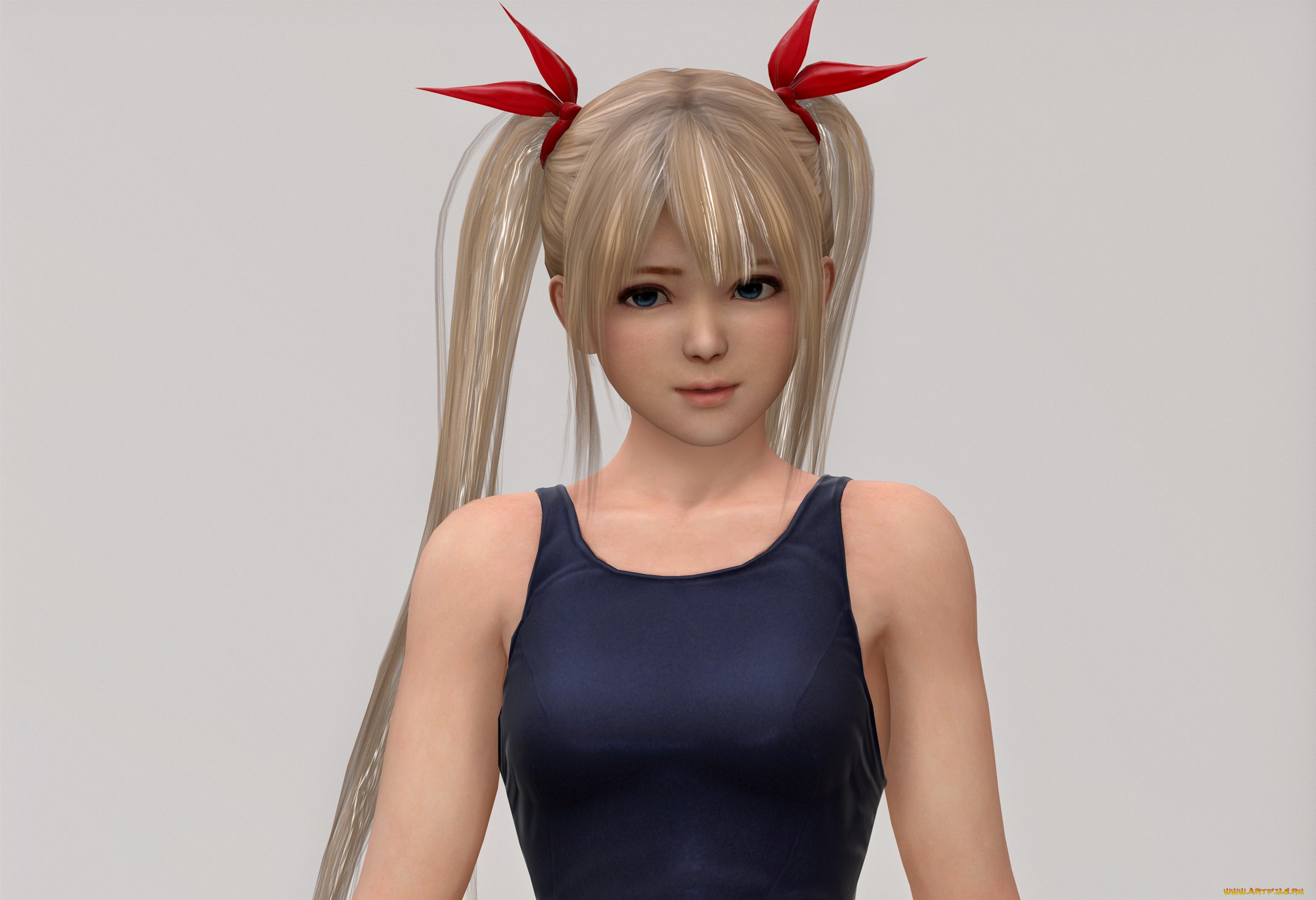 3д, графика, аниме, , anime, фон, взгляд, девушка