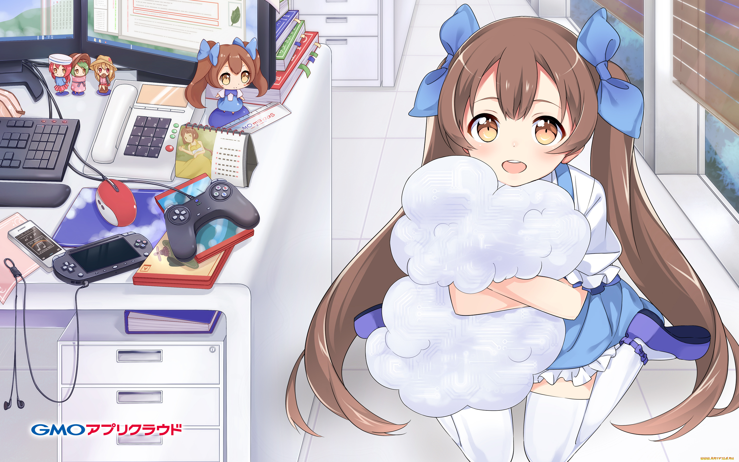 аниме, оружие, , техника, , технологии, девочка, арт, gmo