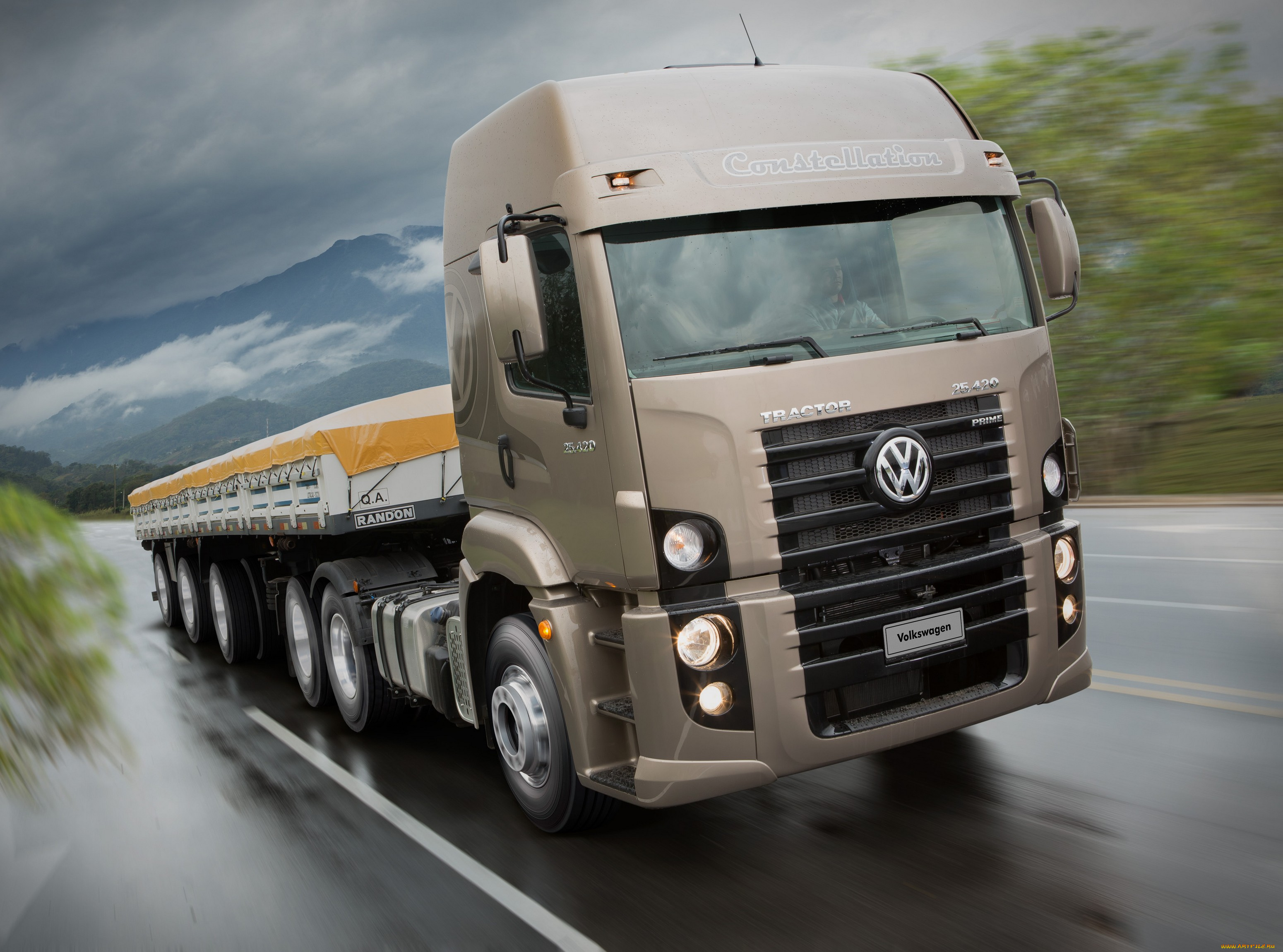 автомобили, volkswagen, constellation, tractor, 25-420